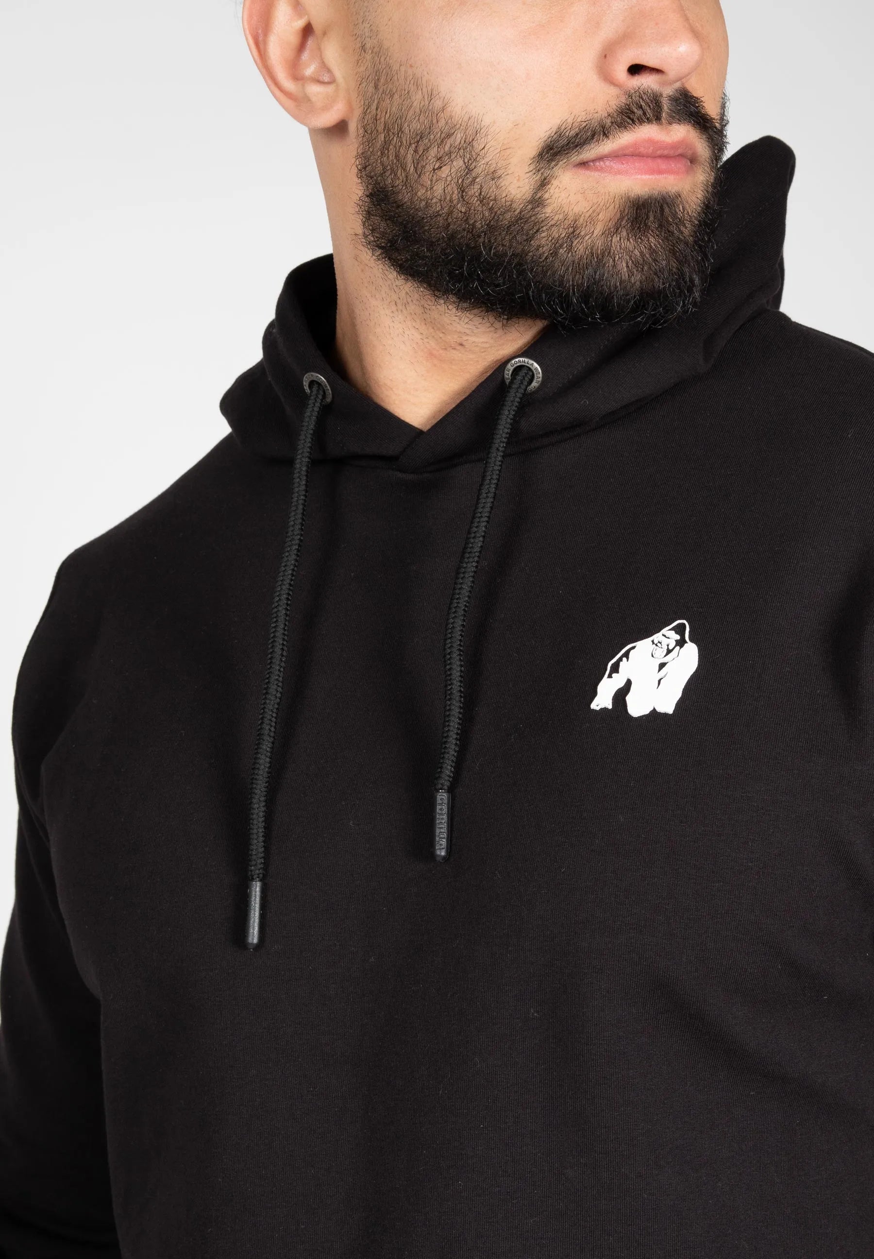 Gorilla Wear Palmer hættetrøje, sort