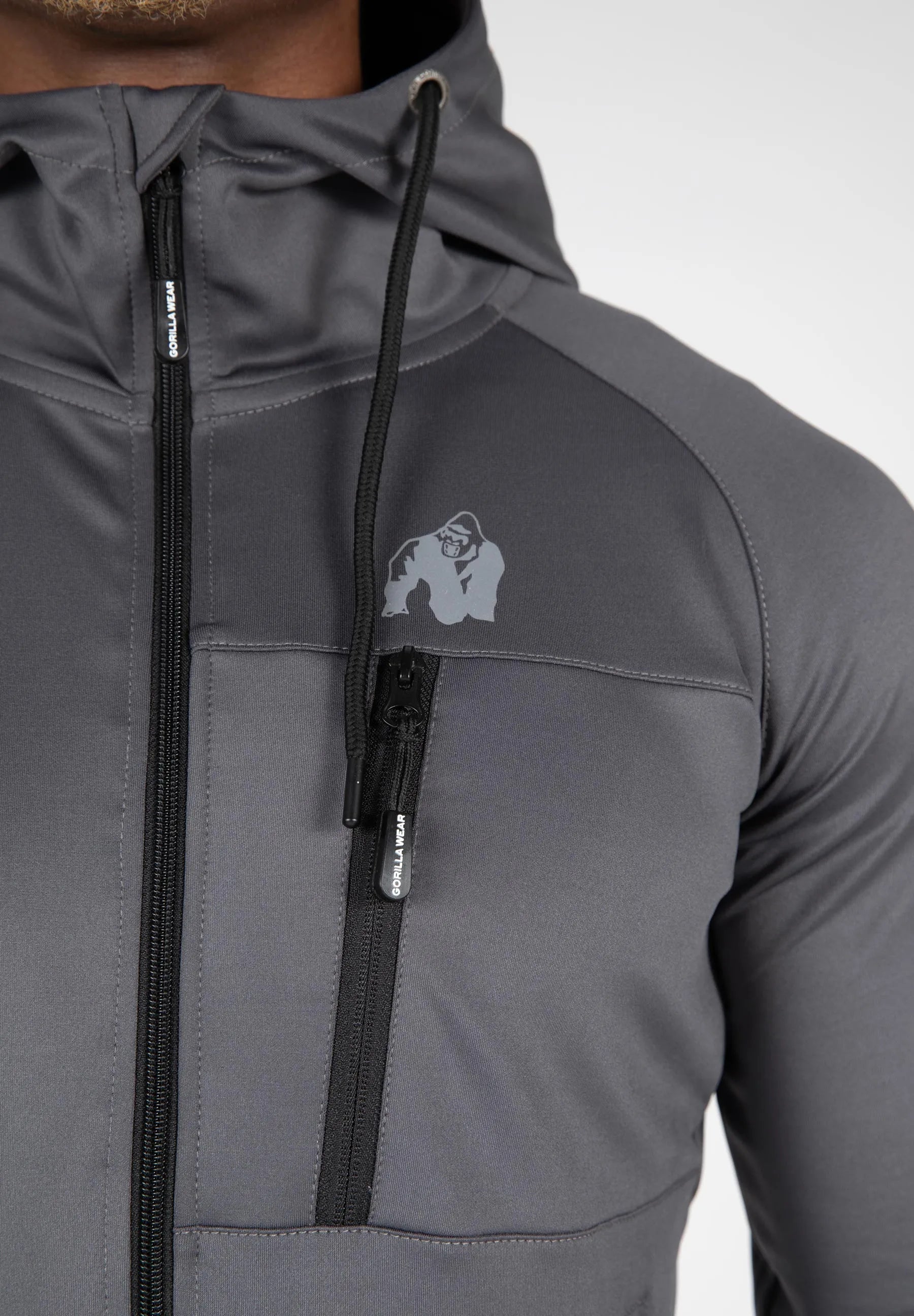 Gorilla Wear Scottsdale træningsjakke/træningstrøje, grå