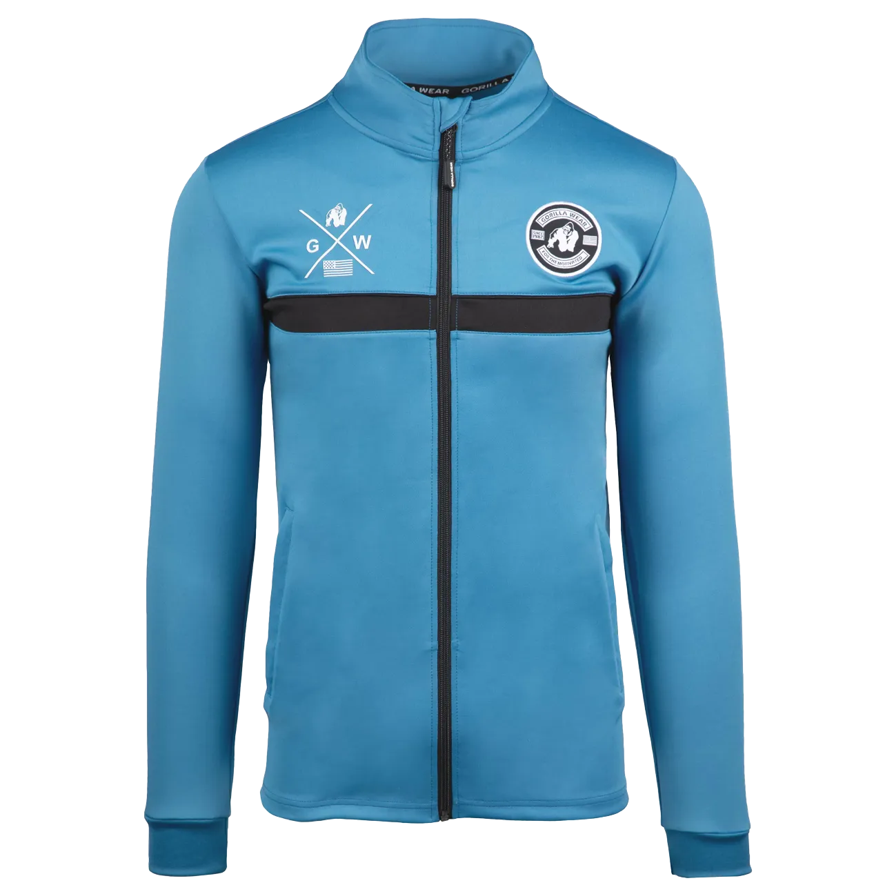 Gorilla Wear Vernon Track Jacket/Träningströja, blue