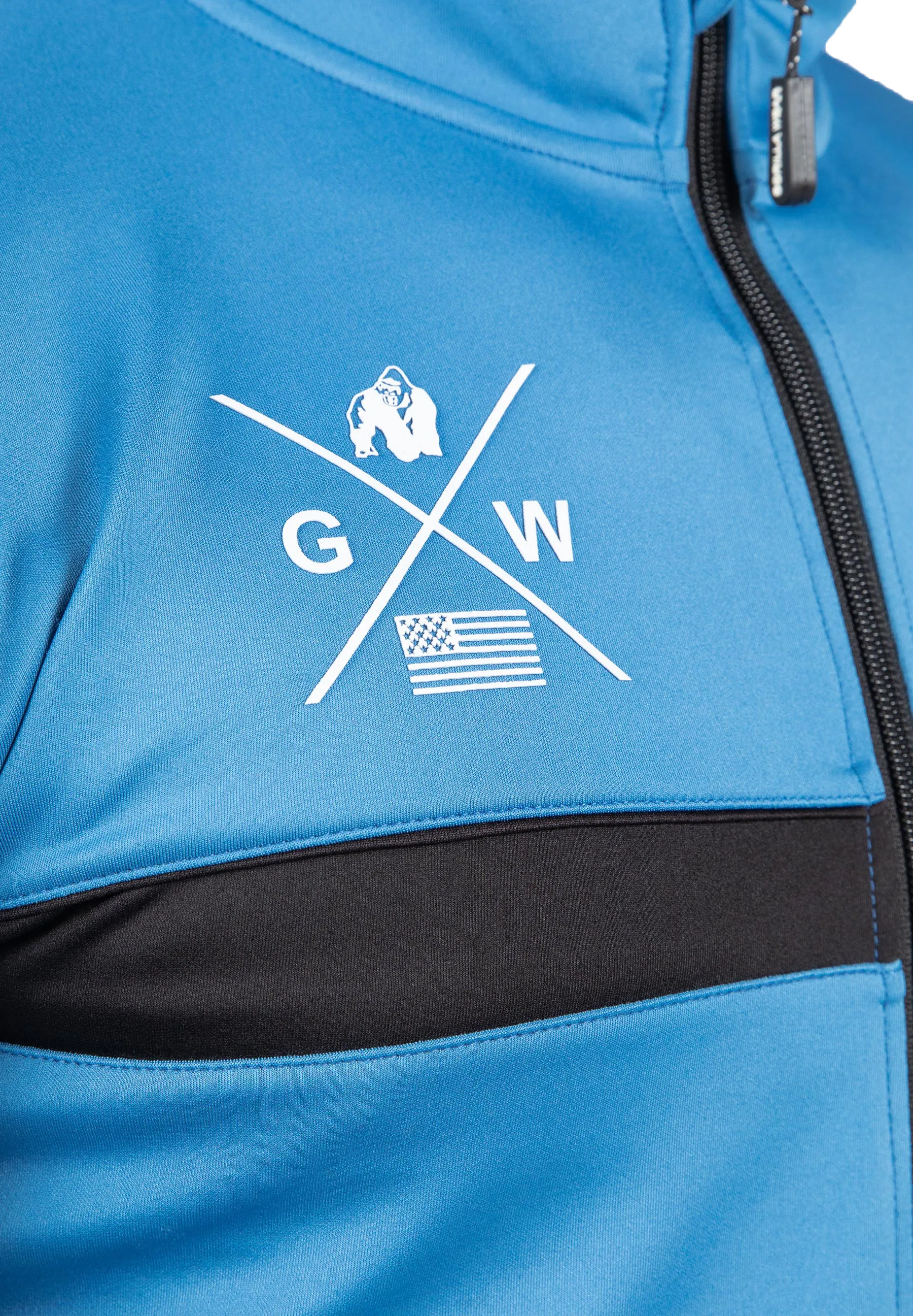 Gorilla Wear Vernon Track Jacket/Träningströja, blue