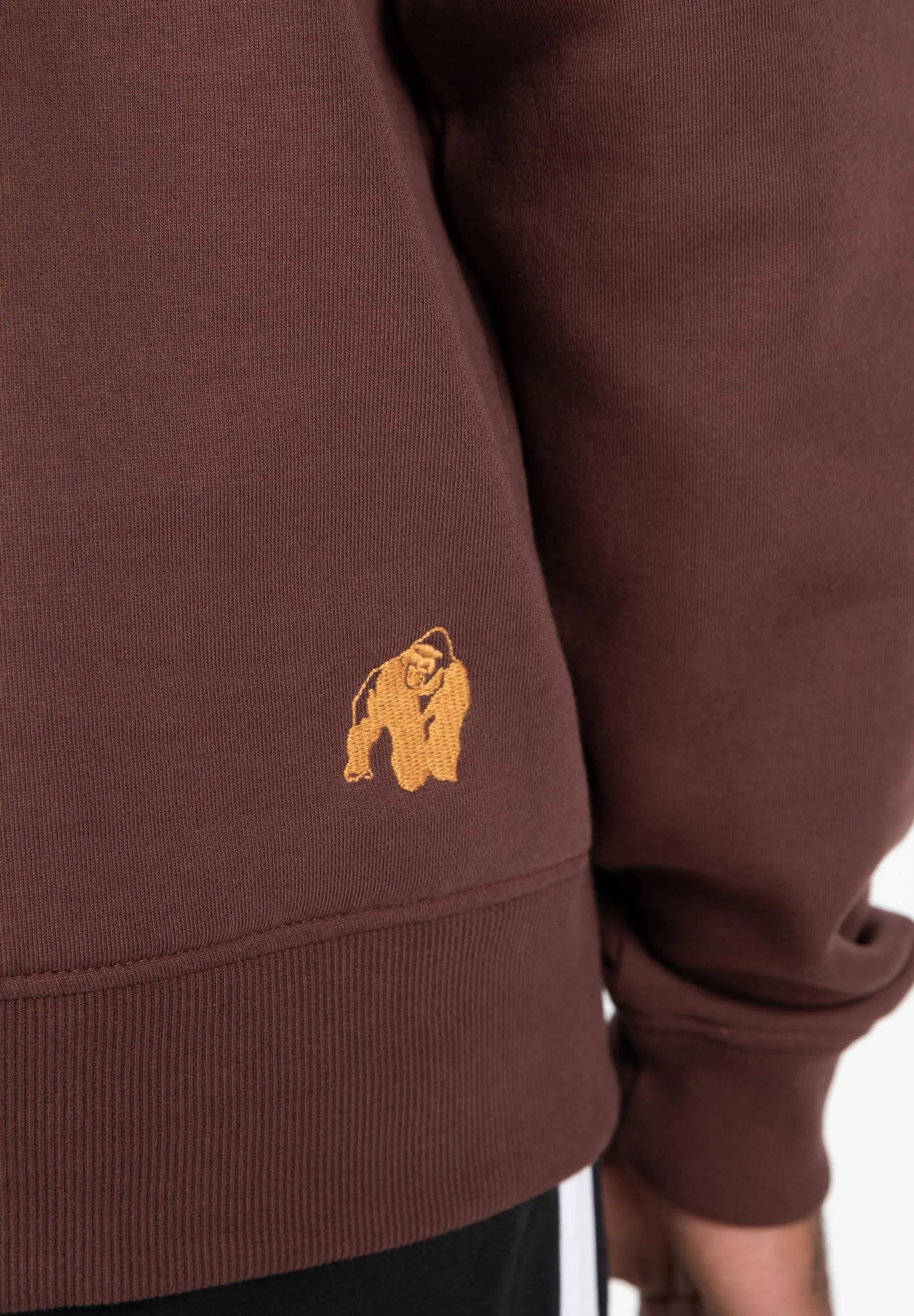 Gorilla Wear Nevada hættetrøje, brun