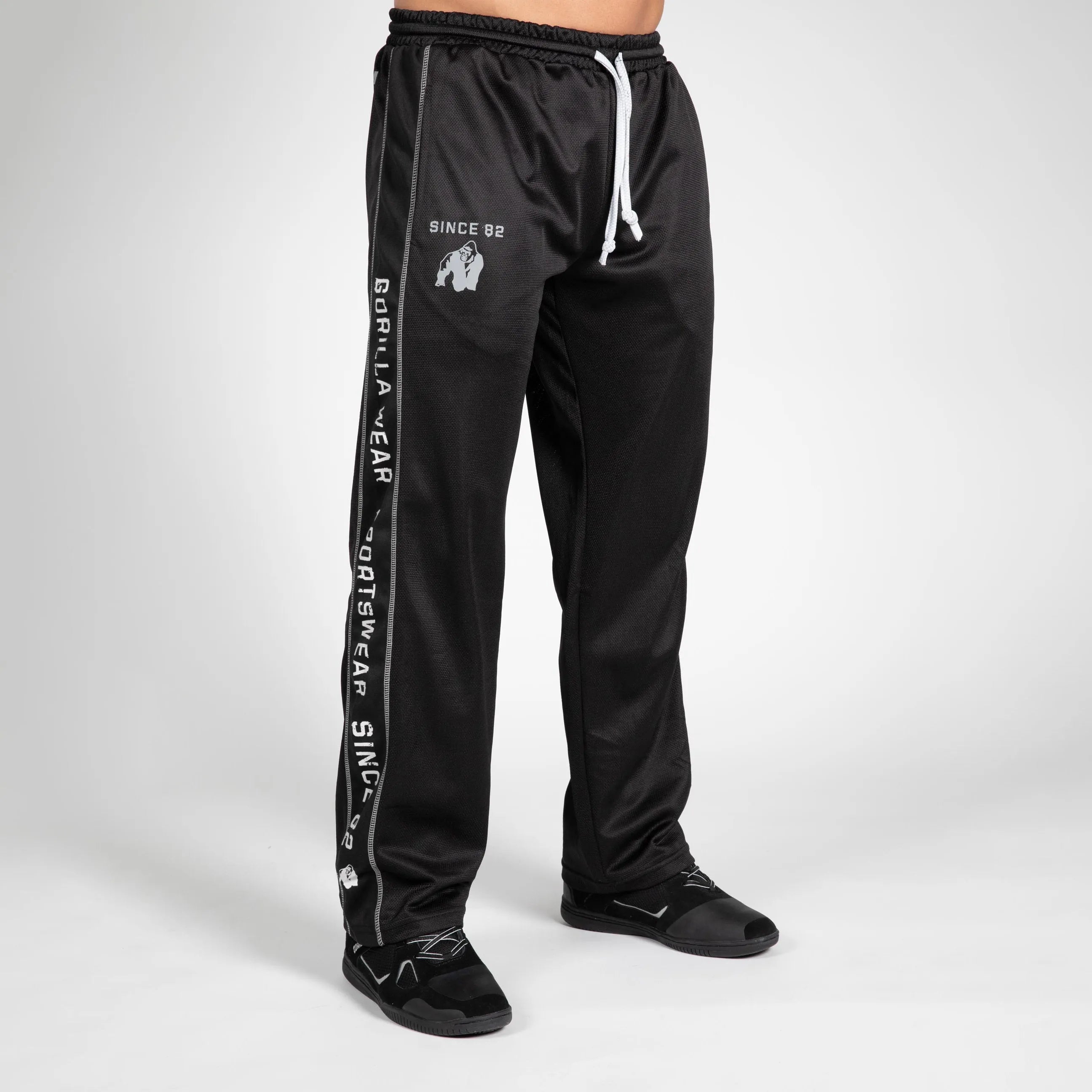 Gorilla Wear Functional Mesh Pants/Träningsbyxor, black/white