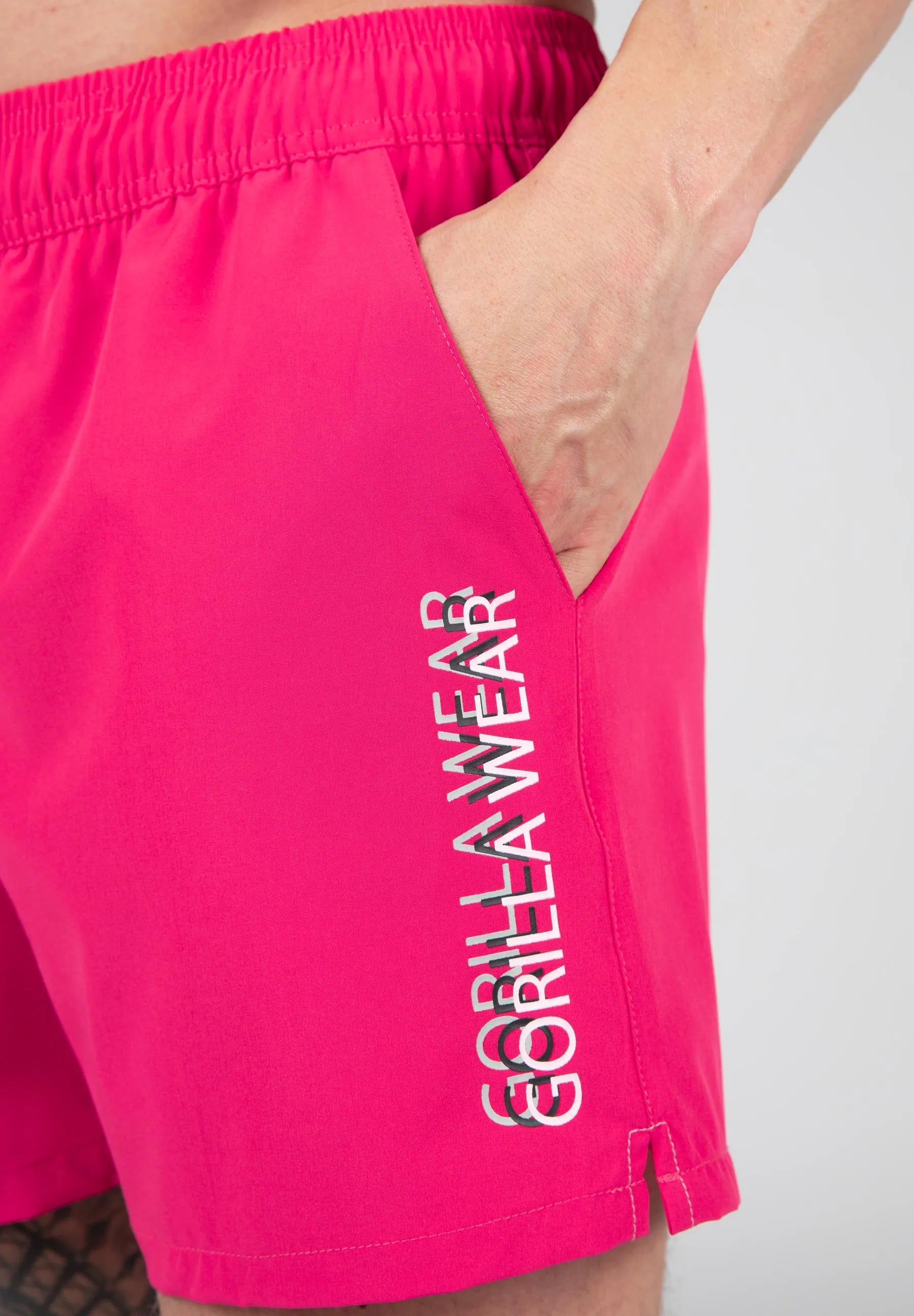 Gorilla Wear Sarasota badeshorts, lyserød