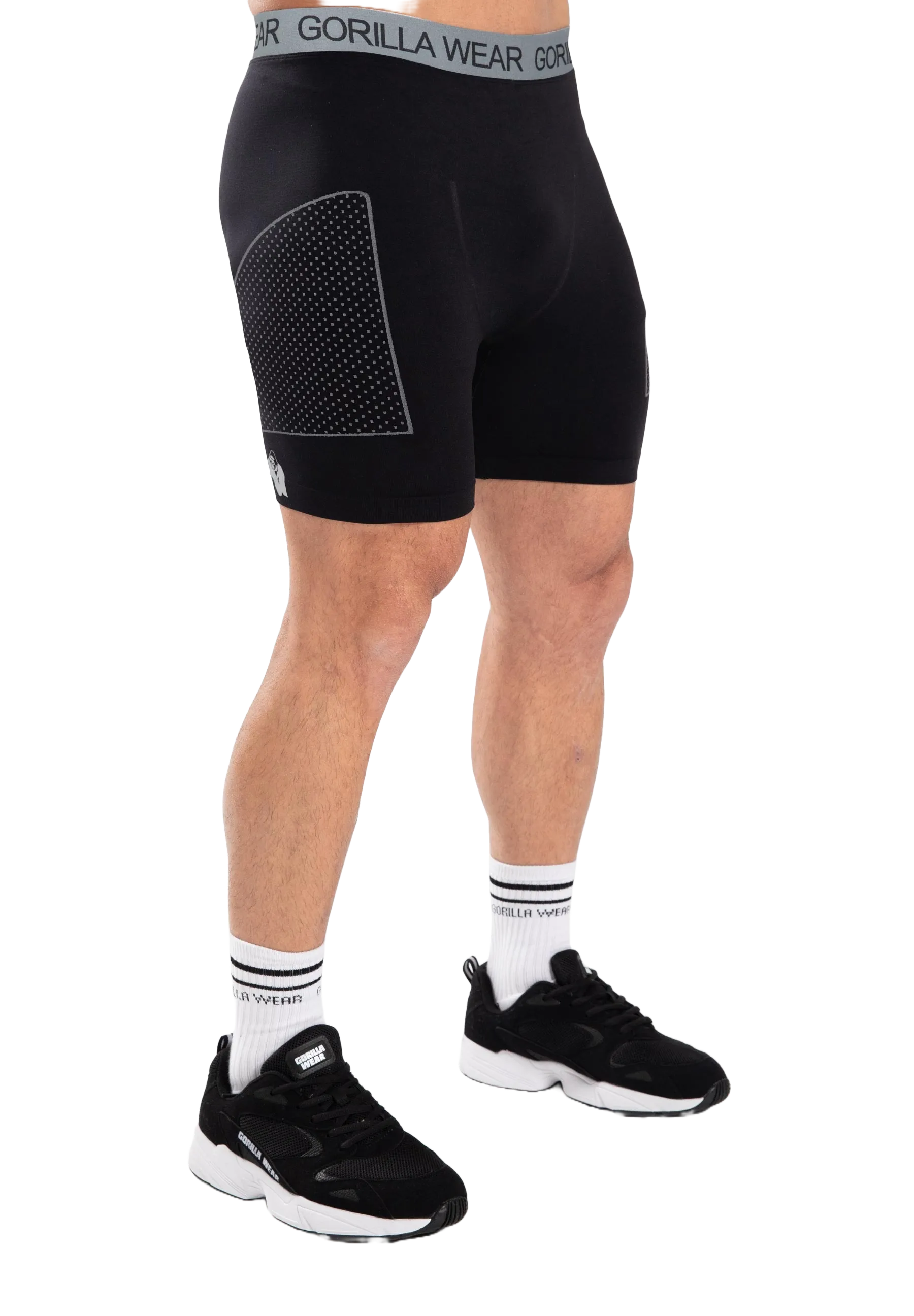 Gorilla Wear Norton Seamless Shorts/träningsshorts Tights, black