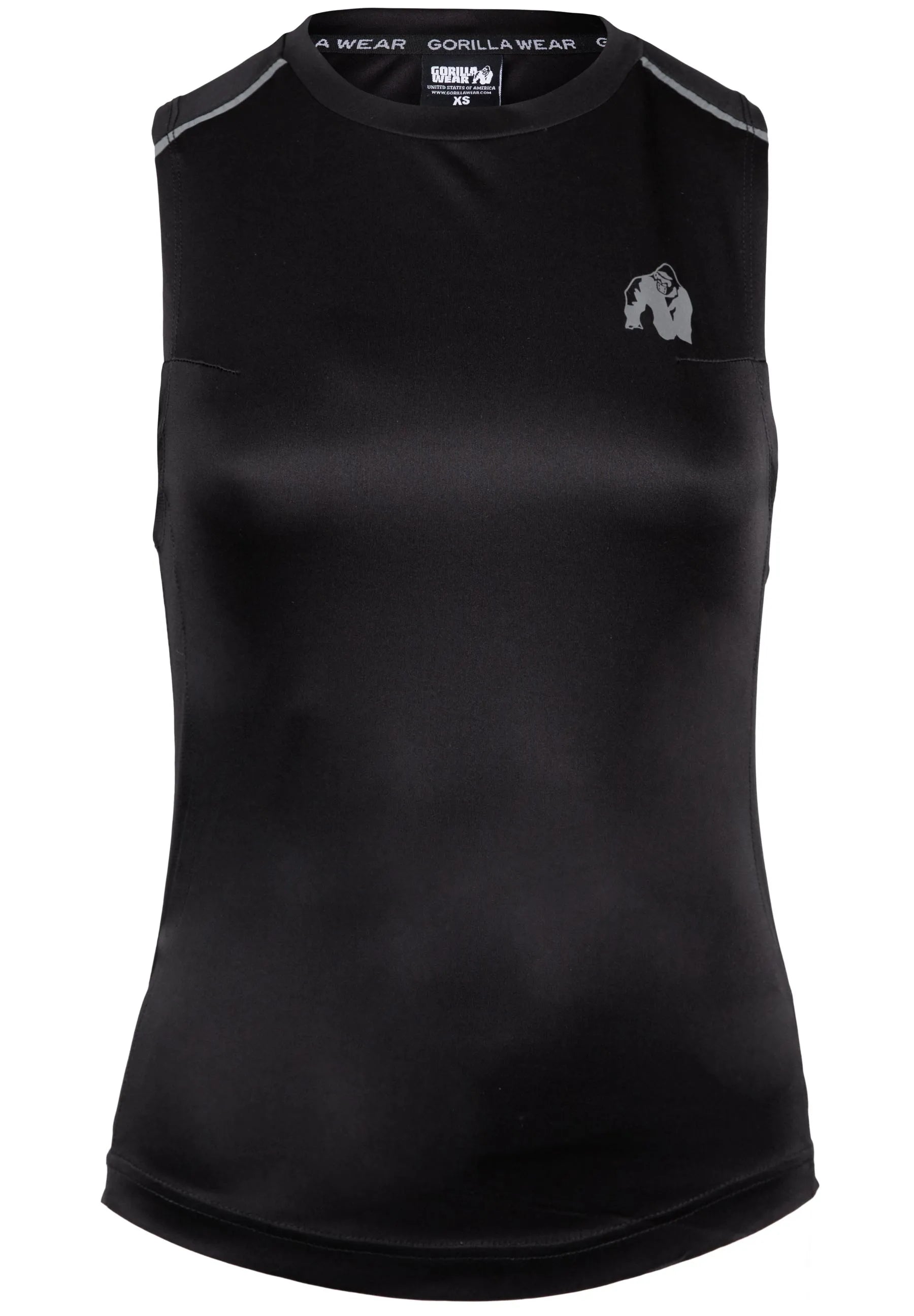 Gorilla Wear Raleigh Tanktop/hør, sort