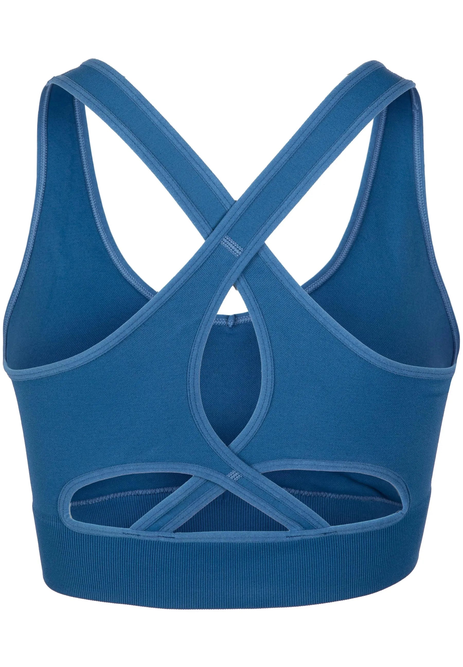 Gorilla Wear Hilton Seamless Sports Bra/Sport-BH, blue
