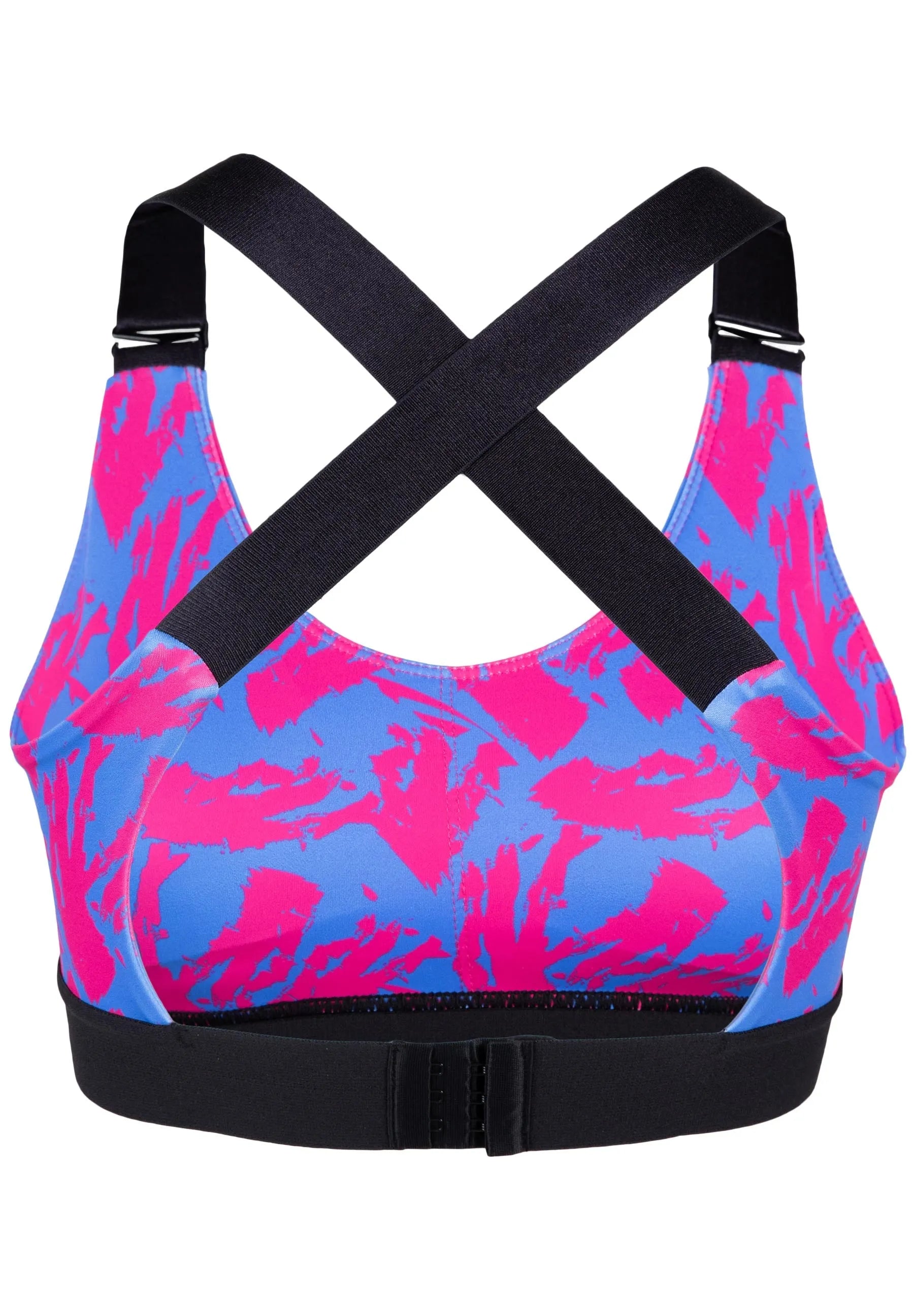 Gorilla Wear Colby Sports-BH/Sports-BH, blå/pink