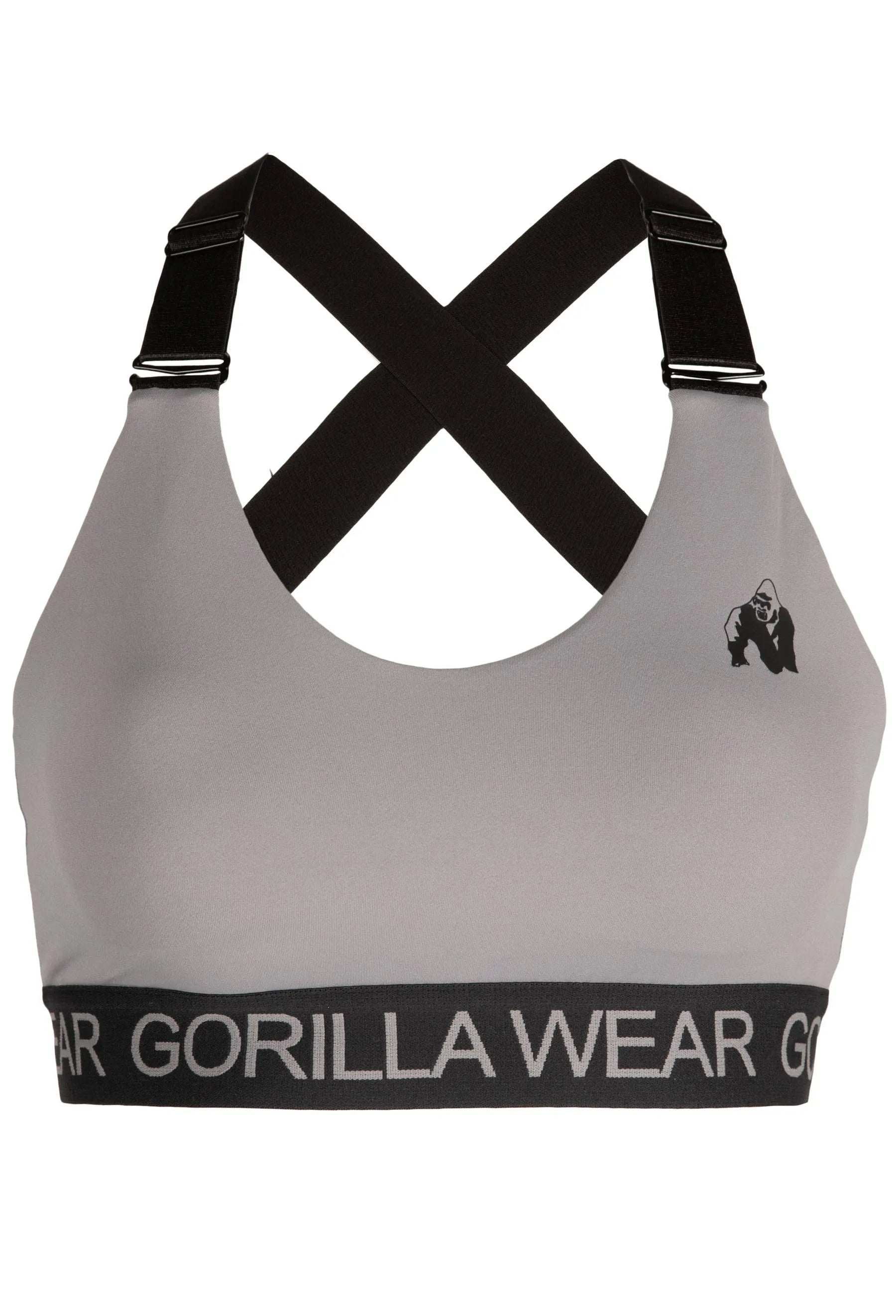 Gorilla Wear Colby Sports-BH/Sports-BH, grå