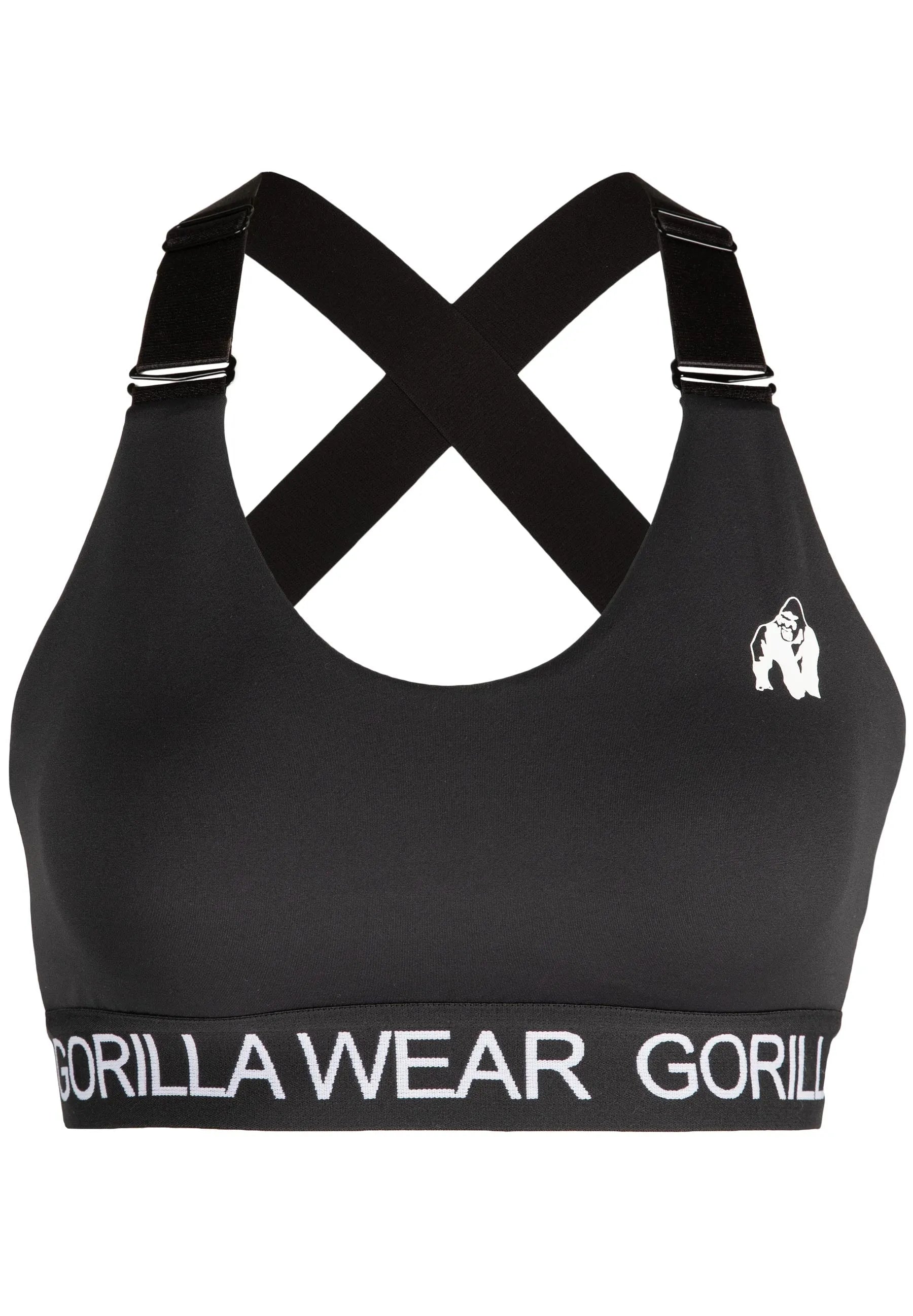 Gorilla Wear Colby Sports-BH/Sports-BH, sort