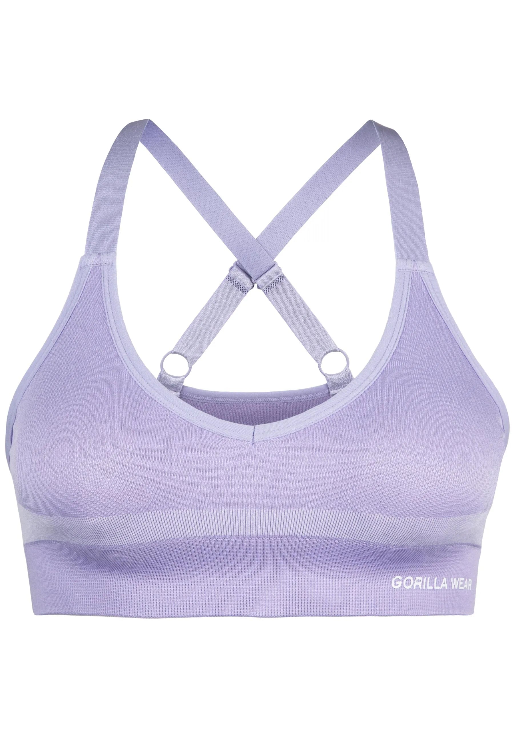 Gorilla Wear Selah Seamless Sports Bra/Sport-BH, lilac