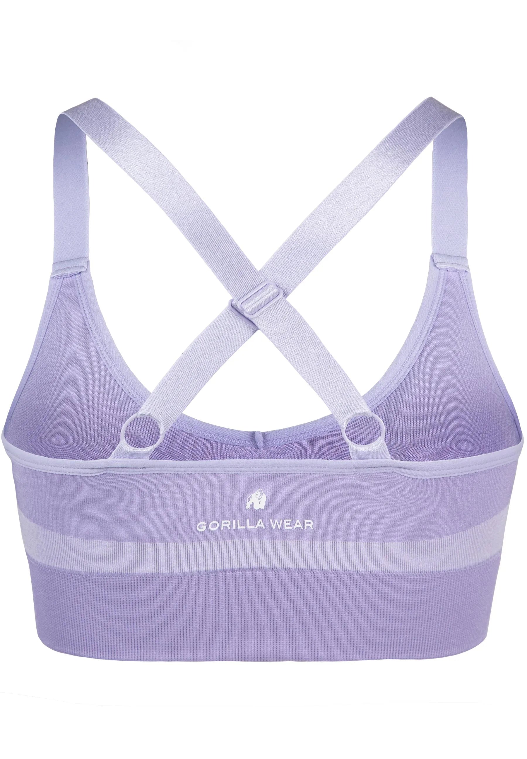 Gorilla Wear Selah Seamless Sports Bra/Sport-BH, lilac