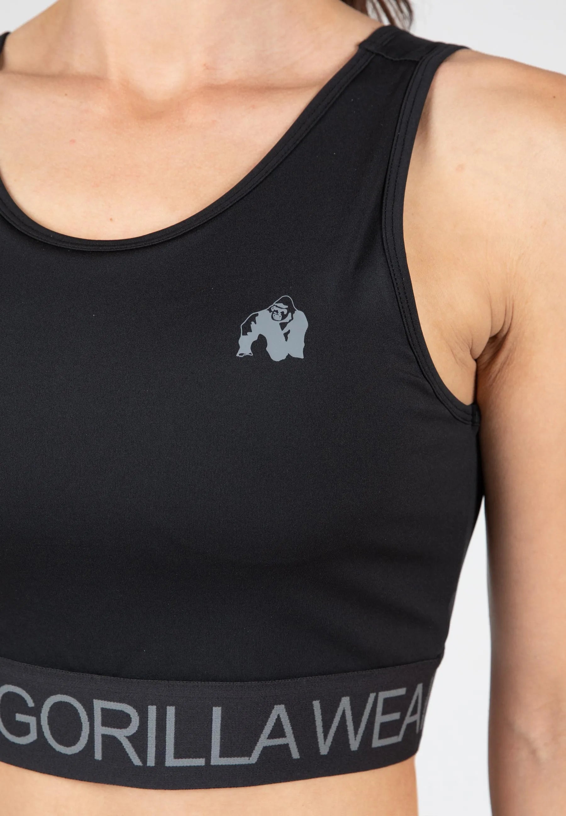 Gorilla Wear Osseo Crop Top/träningstopp, black