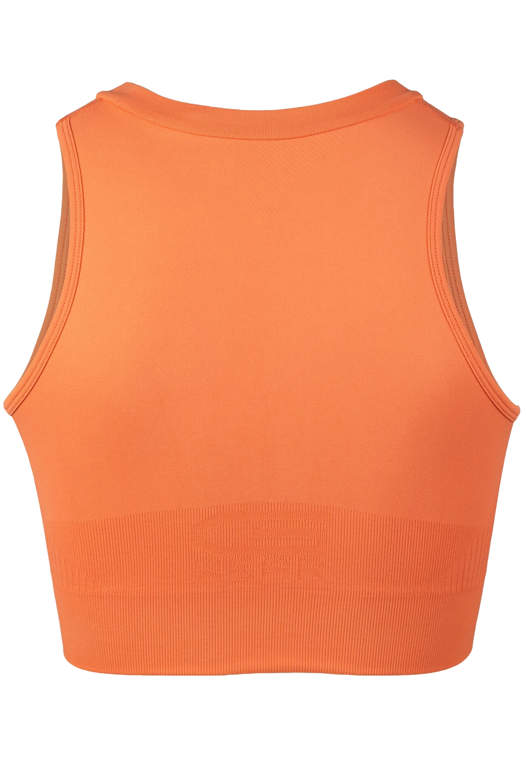 Gorilla Wear Olivia Seamless Crop Top/träningstopp, peach