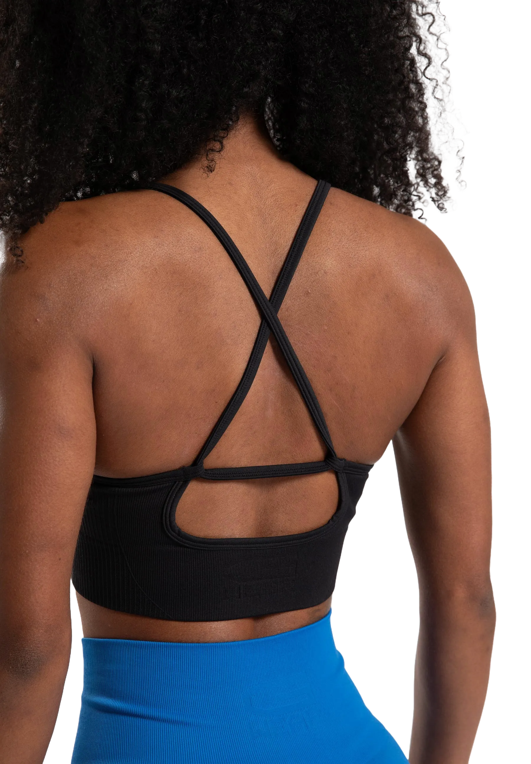 Gorilla Wear Olivia Seamless Sports-BH/Sports-BH, sort
