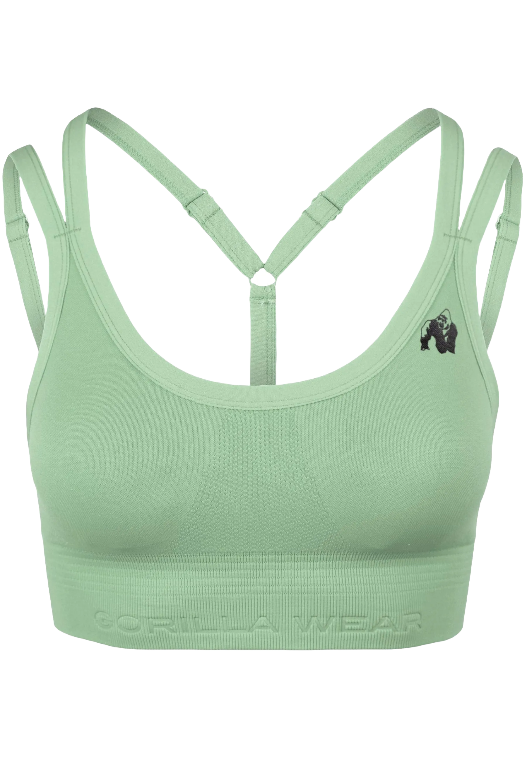 Gorilla Wear Whitney Seamless Sports Bra/Sport-BH, green