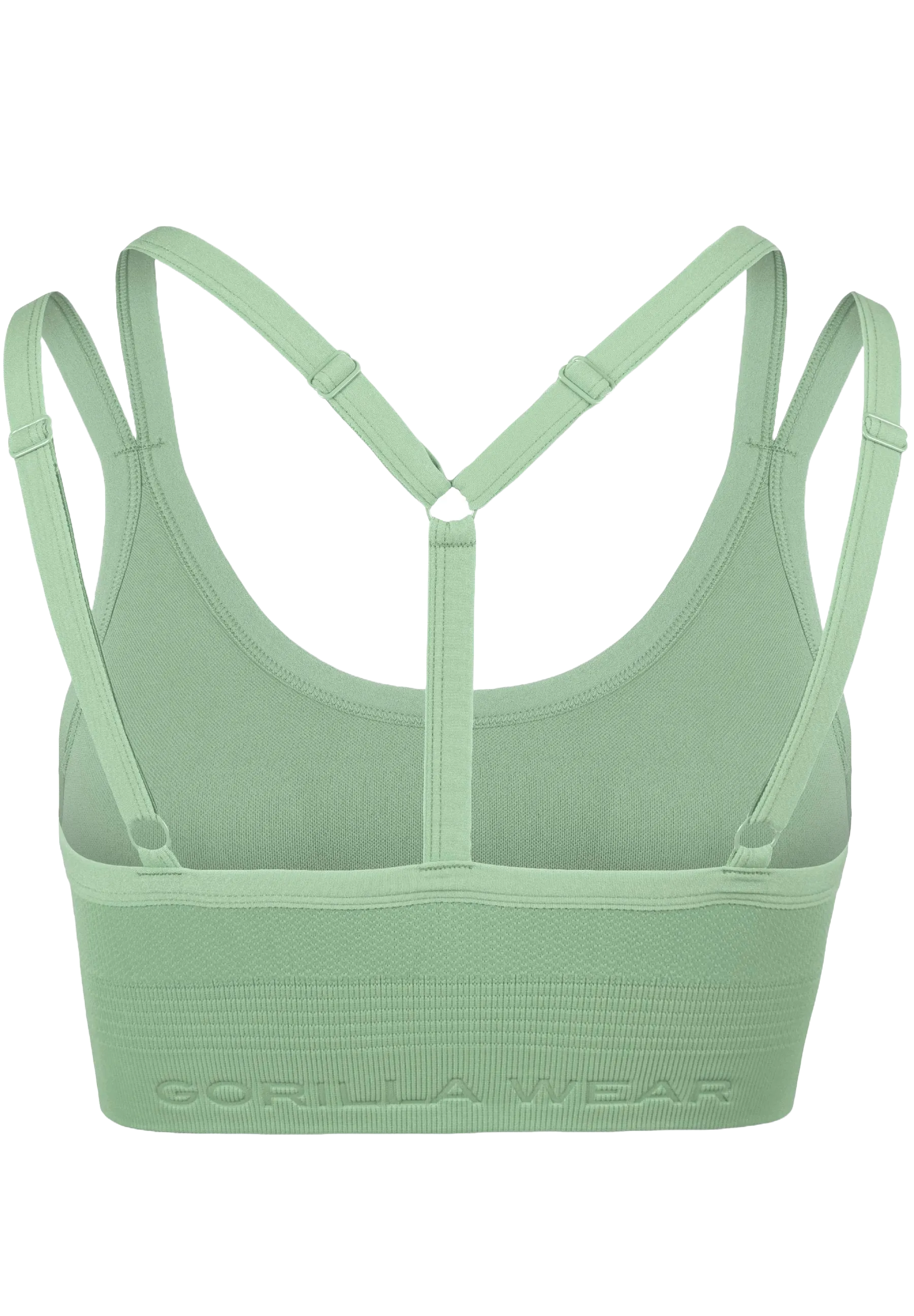 Gorilla Wear Whitney Seamless Sports Bra/Sport-BH, green