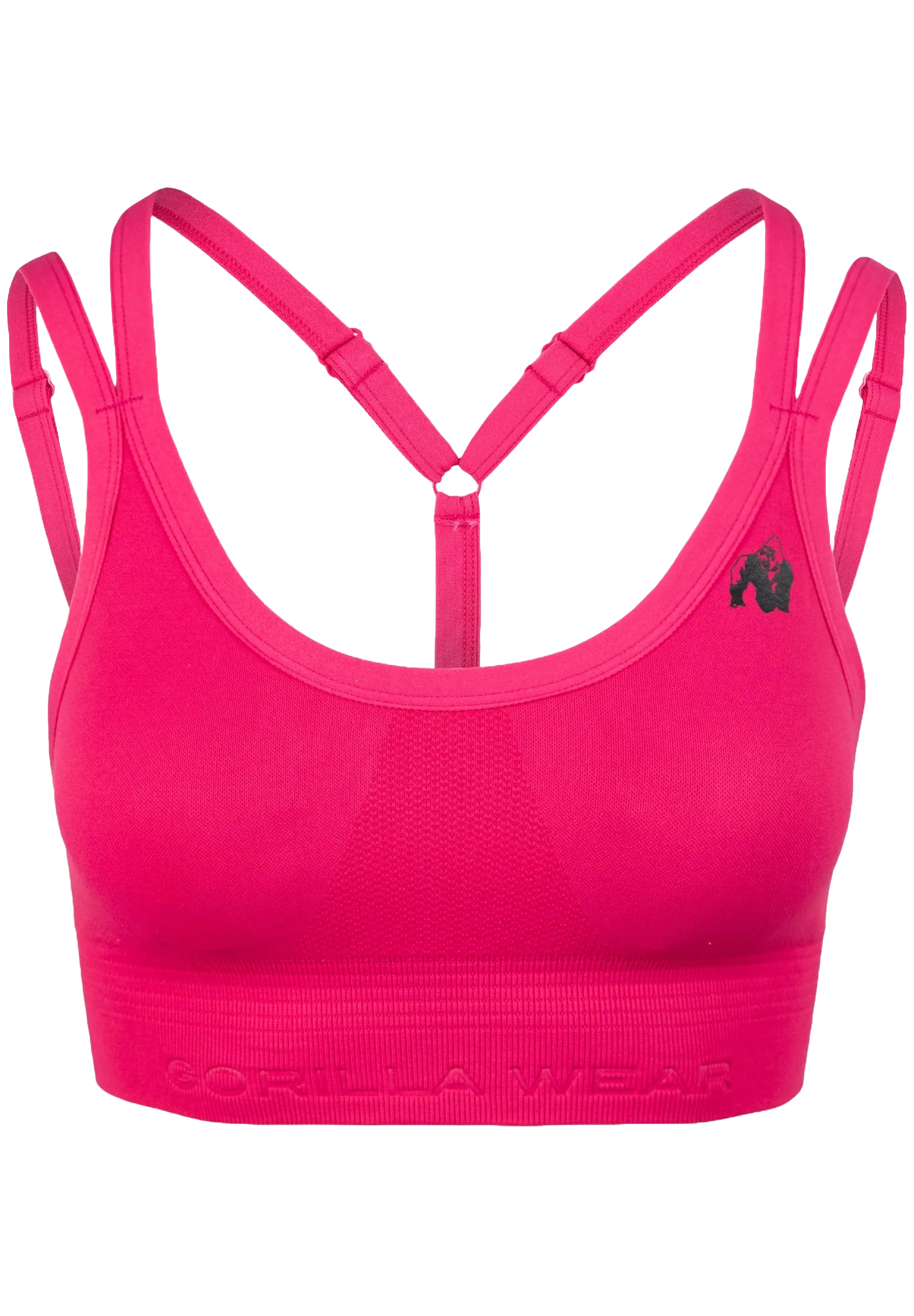 Gorilla Wear Whitney sømløs sports-bh/sports-bh, pink