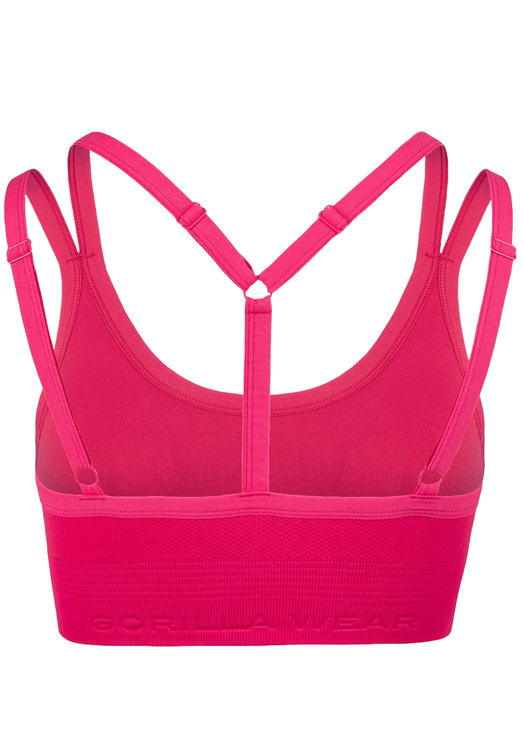 Gorilla Wear Whitney sømløs sports-bh/sports-bh, pink