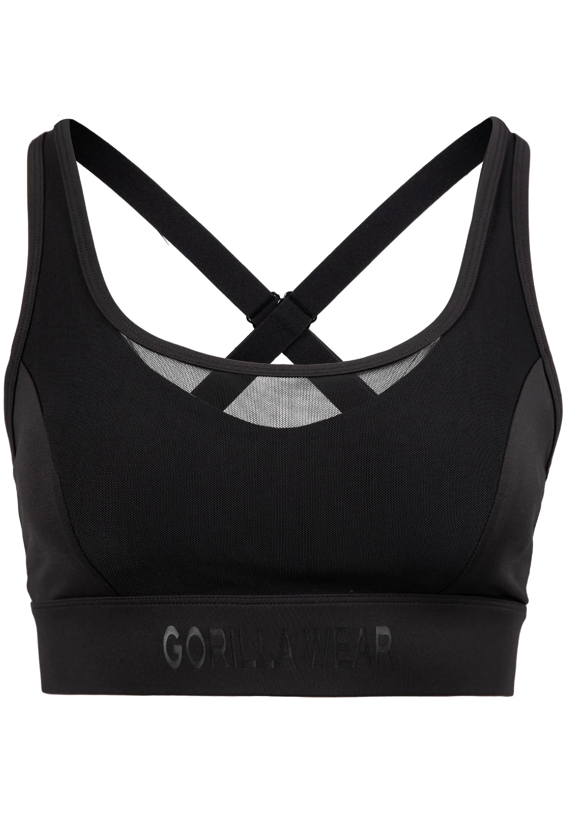 Gorilla Wear Riley High Support Sports-BH/Sports-BH, sort