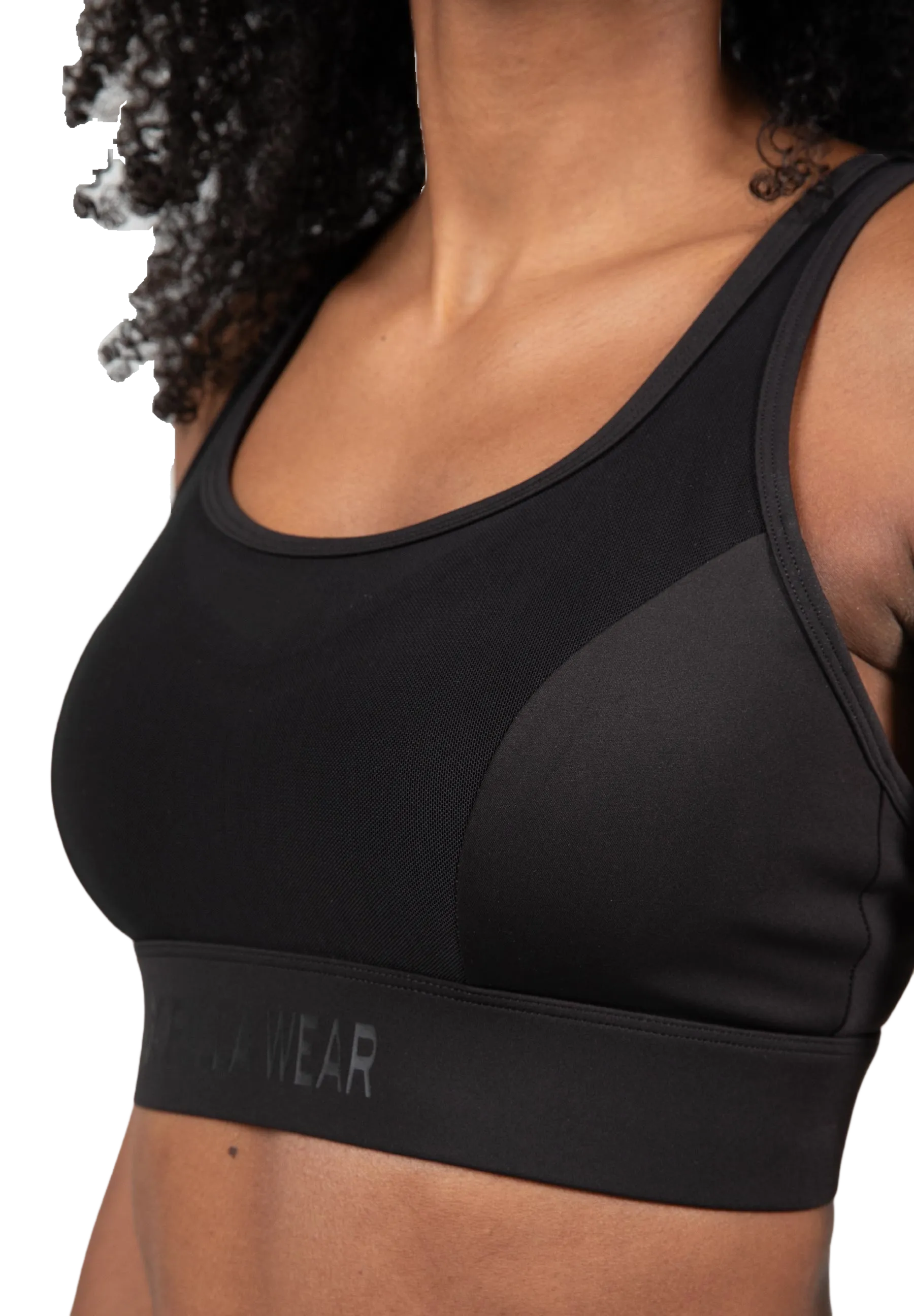 Gorilla Wear Riley High Support Sports-BH/Sports-BH, sort