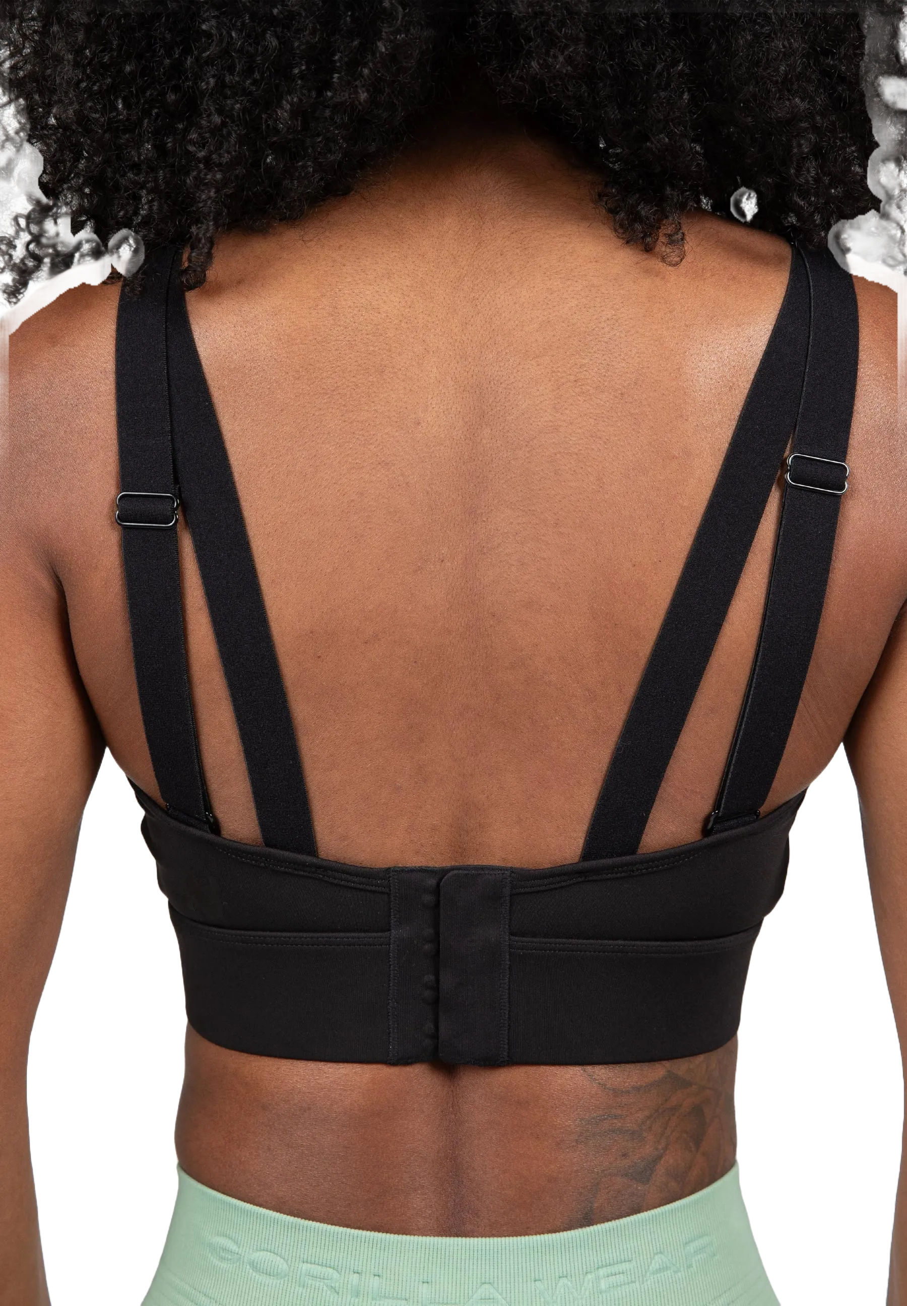 Gorilla Wear Riley High Support Sports-BH/Sports-BH, sort