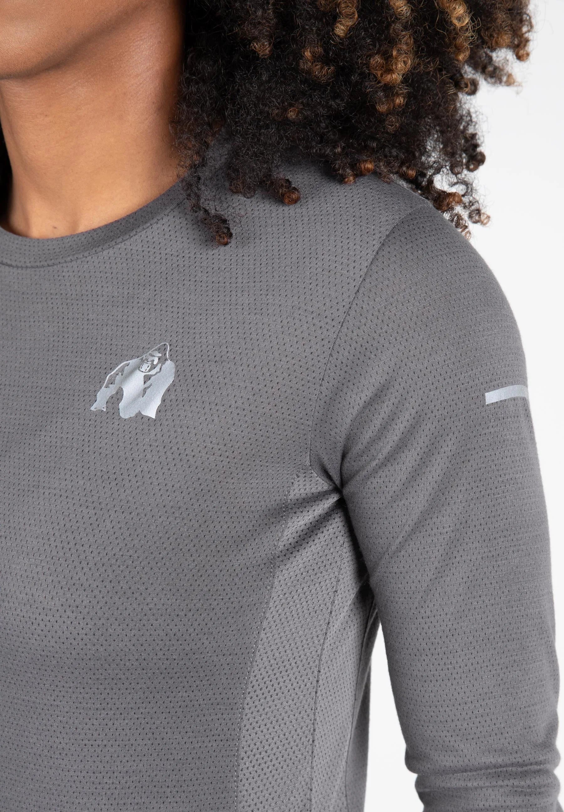 Gorilla Wear Raleigh Long Sleeve/Träningströja, grey
