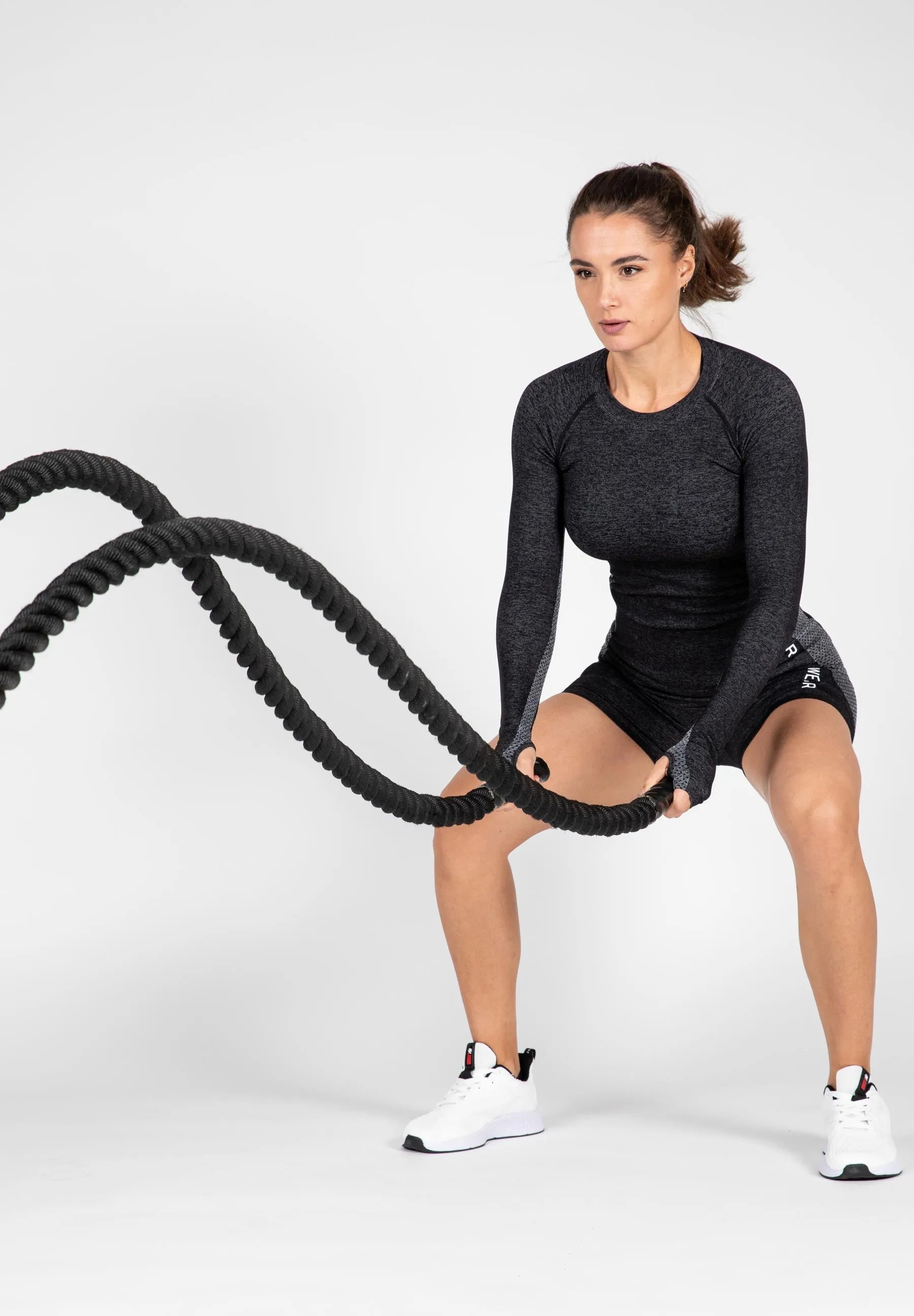 Gorilla Wear Selah Seamless Long Sleeve/träningstopp, black