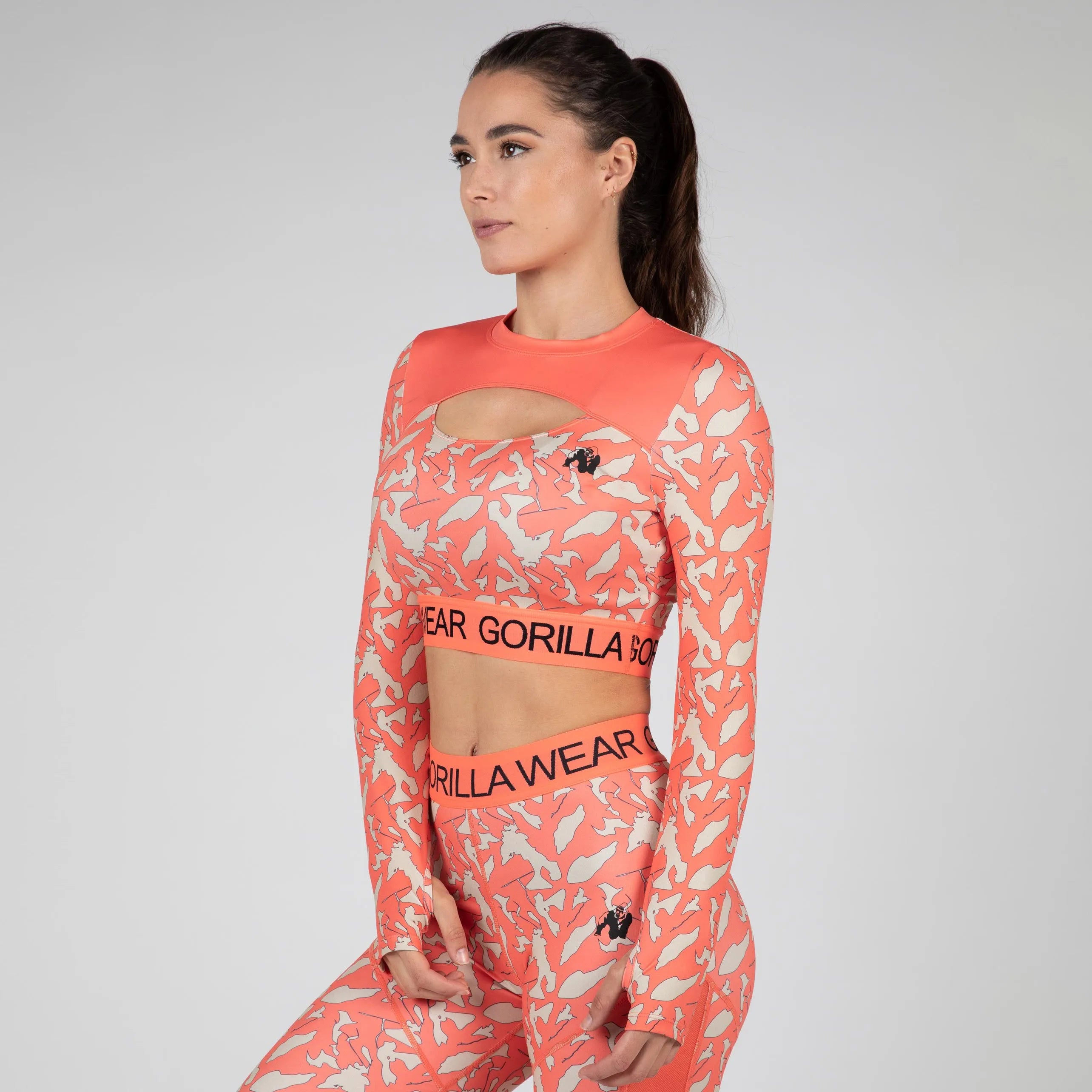 Gorilla Wear Osseo Long Sleeve/träningstopp, pink
