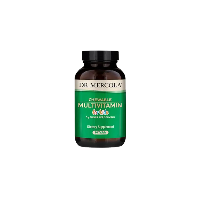 Dr. Mercola tyggemultivitamin til børn 60 tabletter