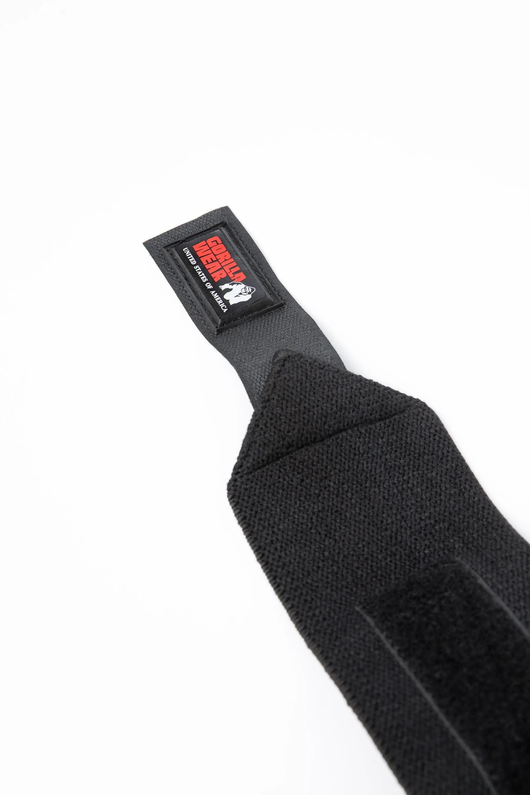 Gorilla Wear håndledsstøtter Basic, sort/rød