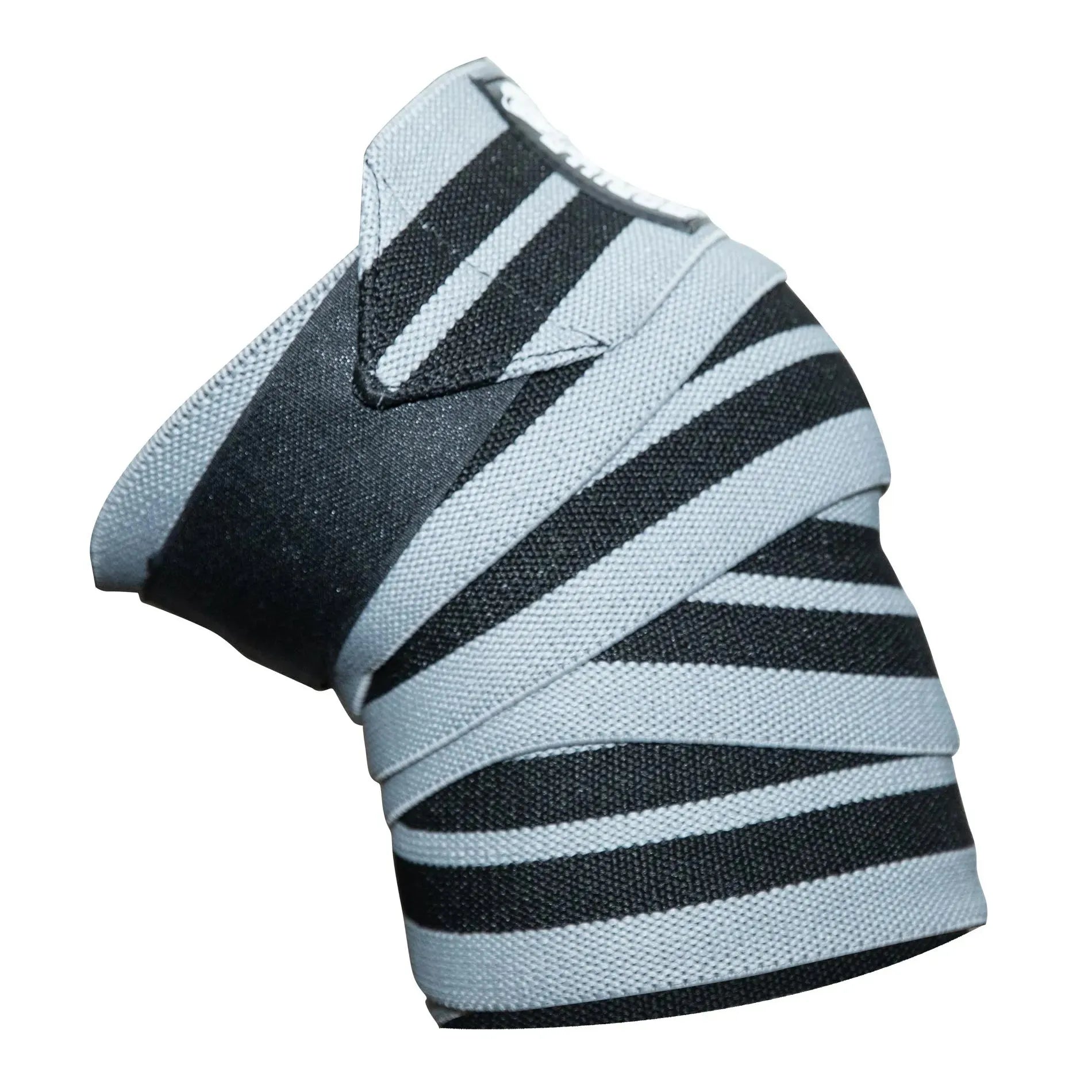 Gorilla Wear Knee Wraps 2,5 m, grey/black