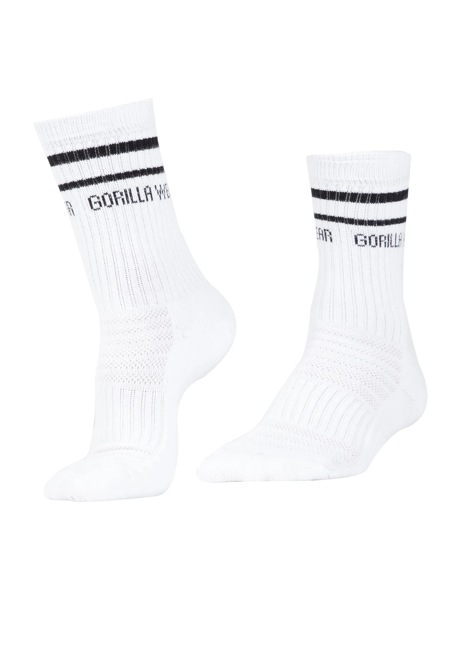 Gorilla Wear Gorilla Wear Crew Socks, white