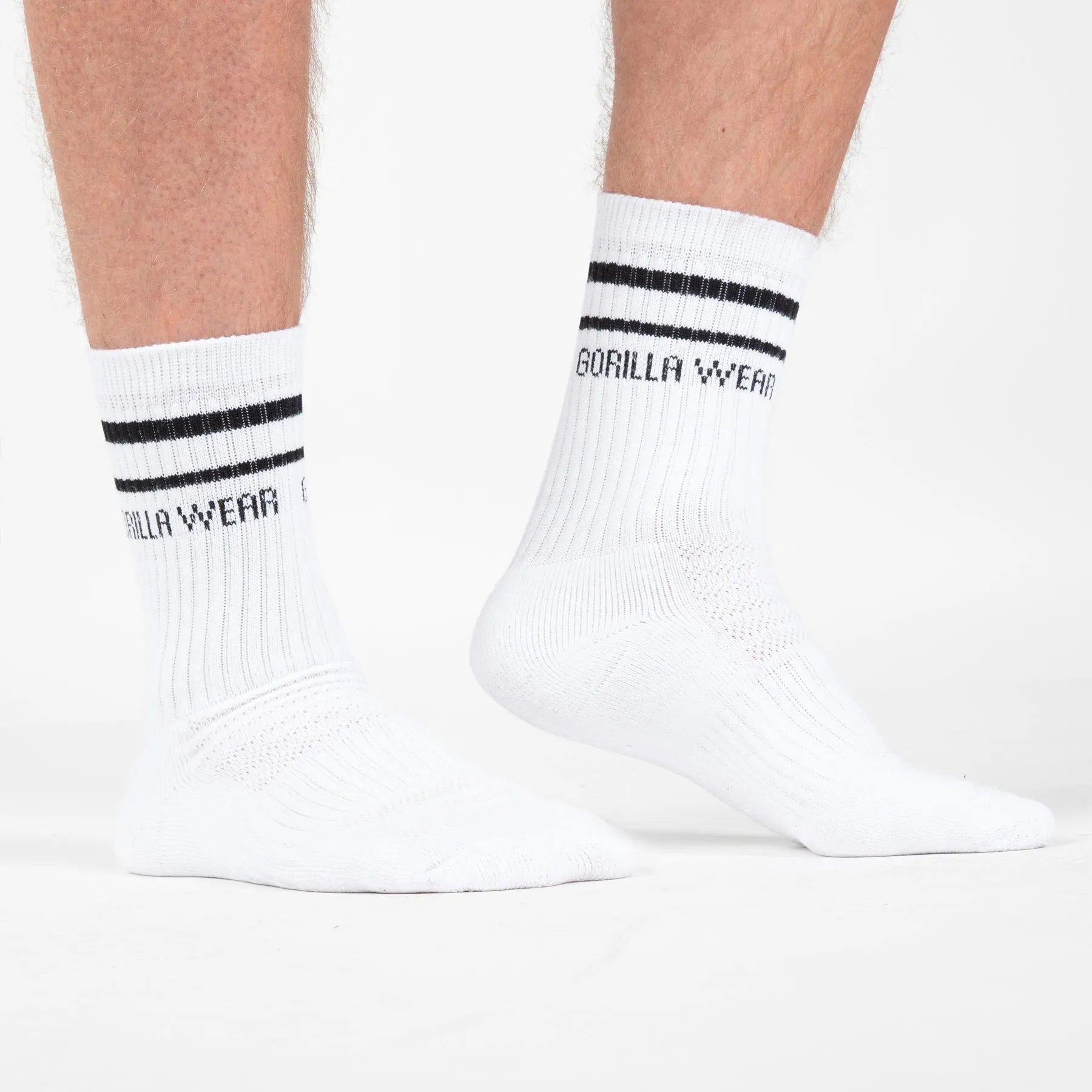 Gorilla Wear Gorilla Wear Crew Socks, white