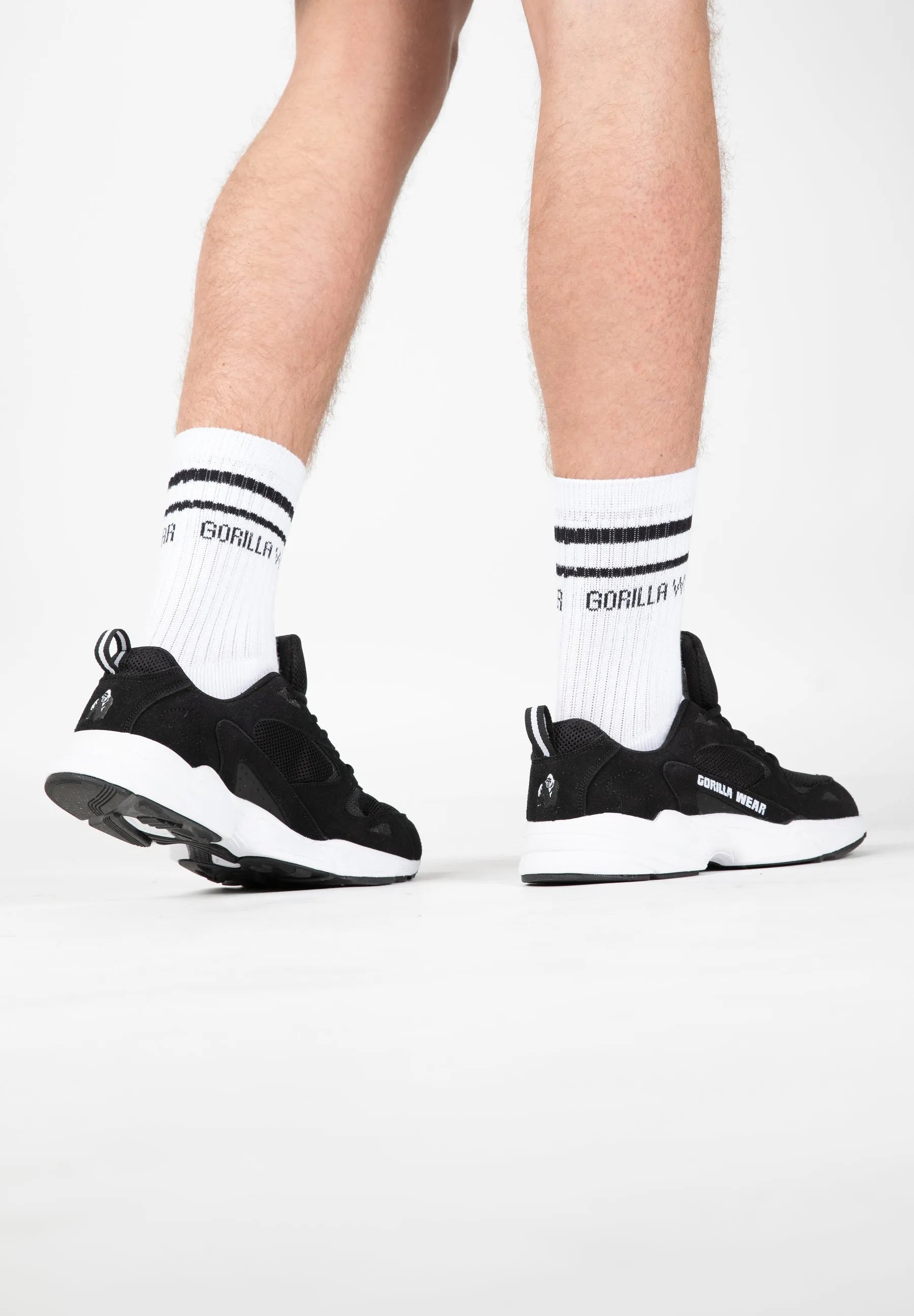 Gorilla Wear Gorilla Wear Crew Socks, white