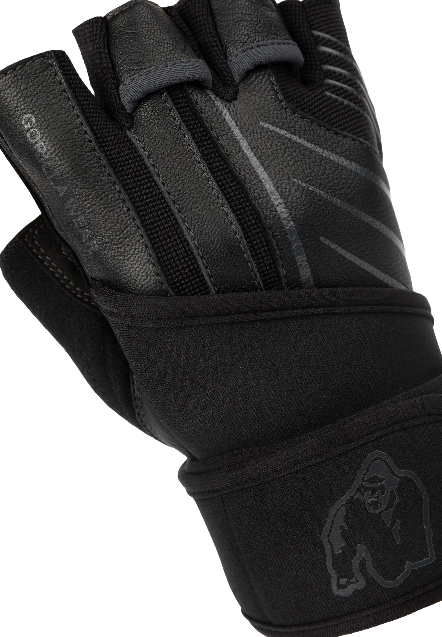 Gorilla Wear Dallas Wrist Wraps Gloves 2.0, sort/grå