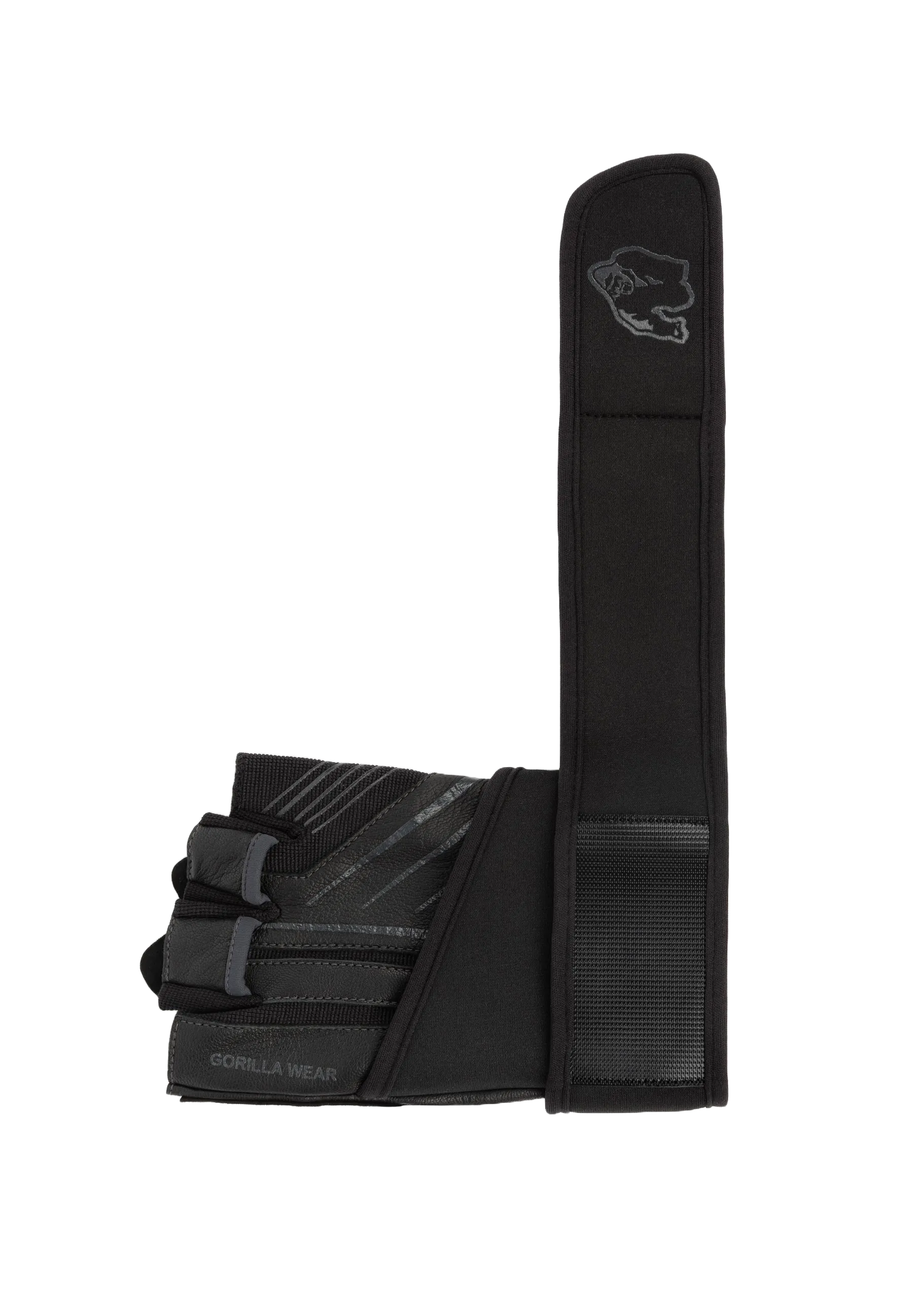 Gorilla Wear Dallas Wrist Wraps Gloves 2.0, sort/grå