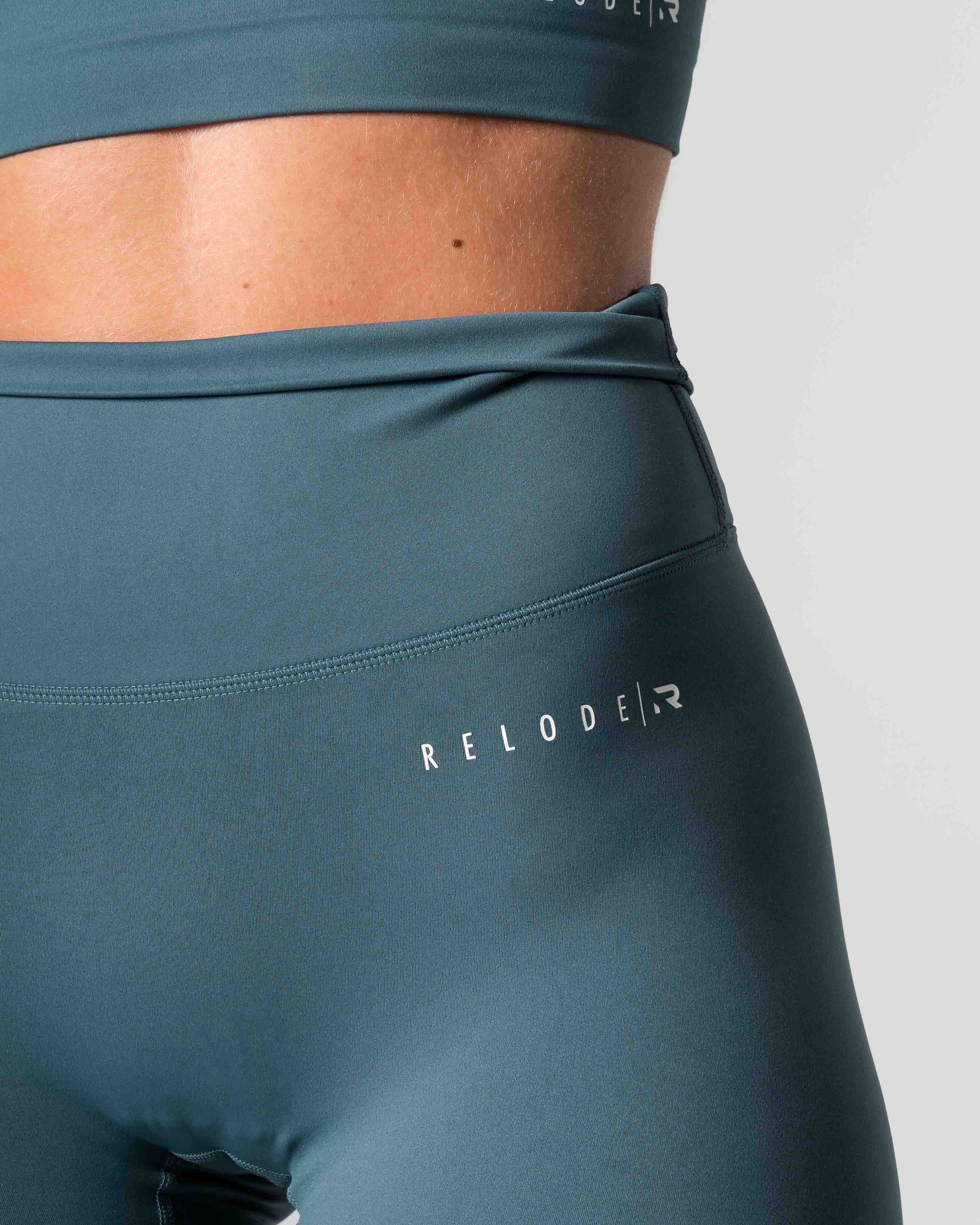 RELODE Mercy Tights/Träningstights - Teal grön