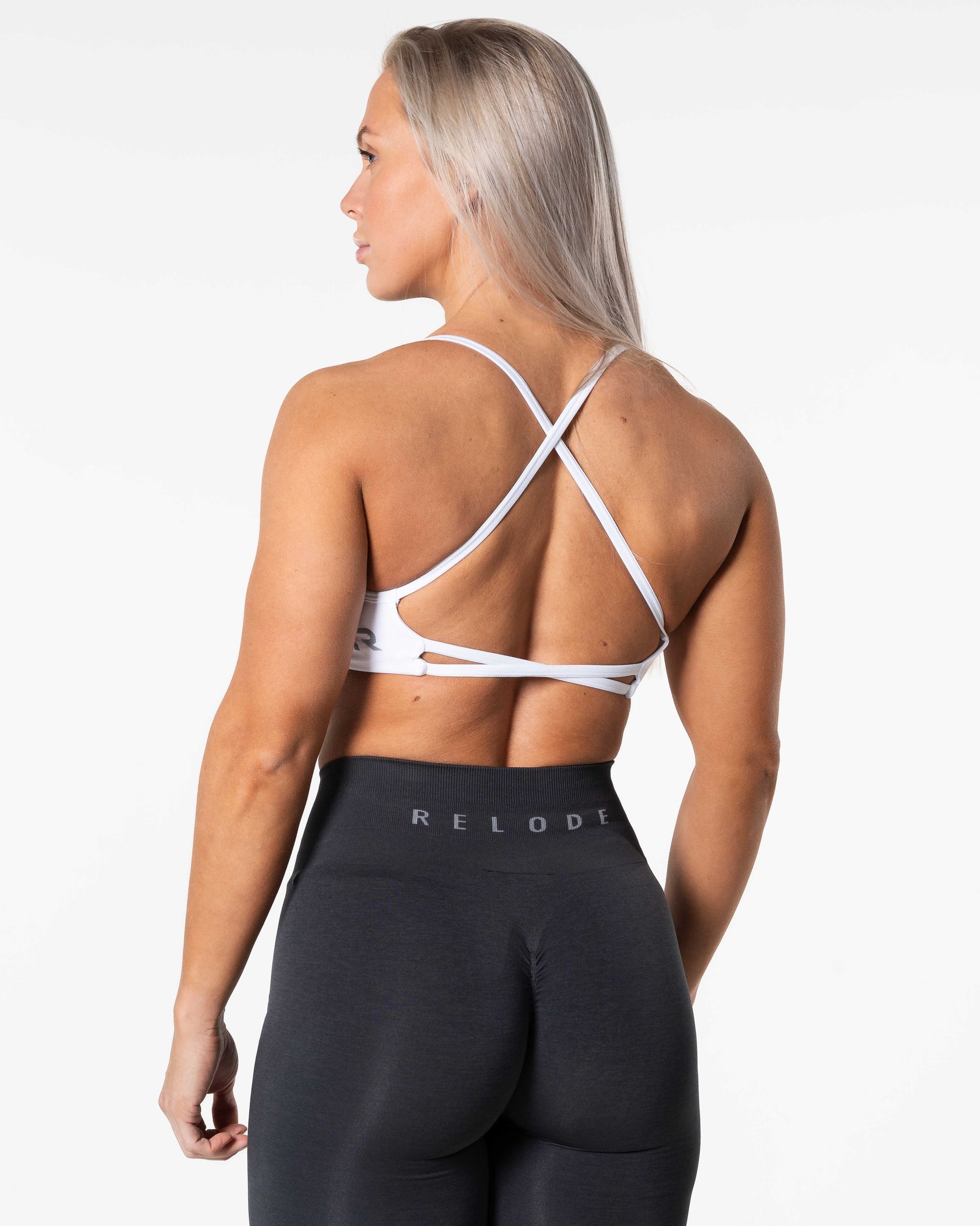 RELODE Prime Seamless Top/Sports-BH - Hvid