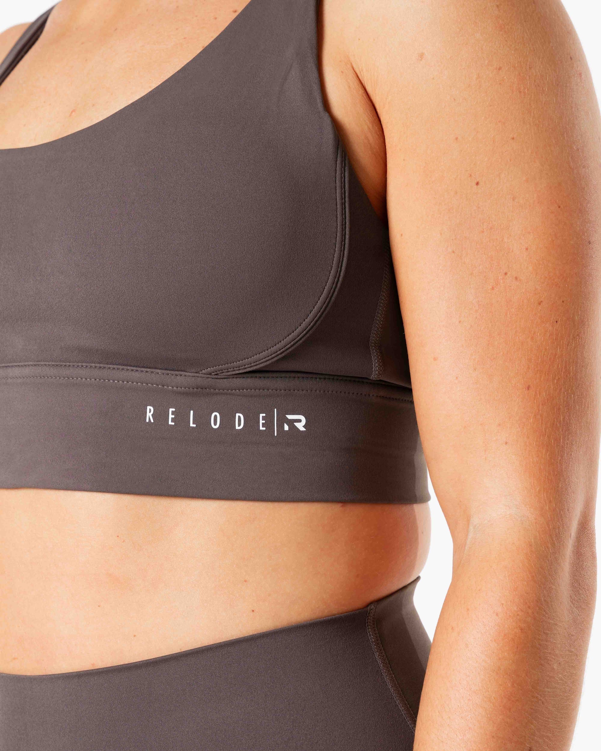 RELODE Mercy Top/Sports-BH - Brun