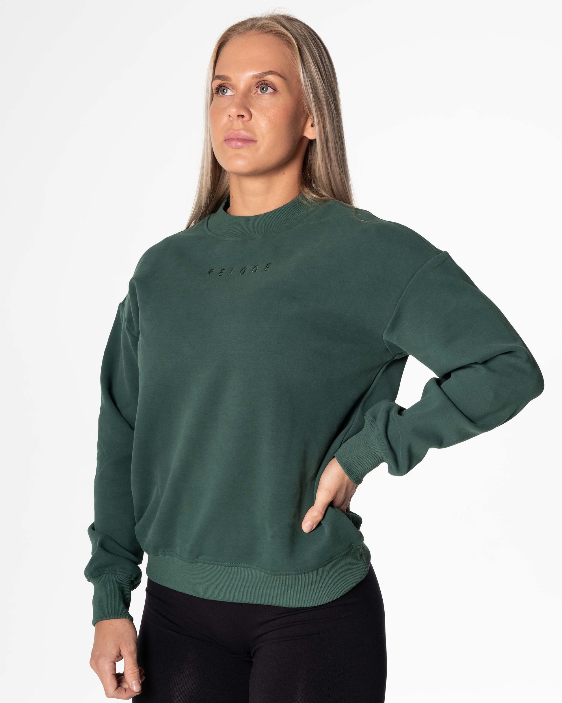 RELODE Maverick Dame Sweatshirt/Træningstrøje - Grøn