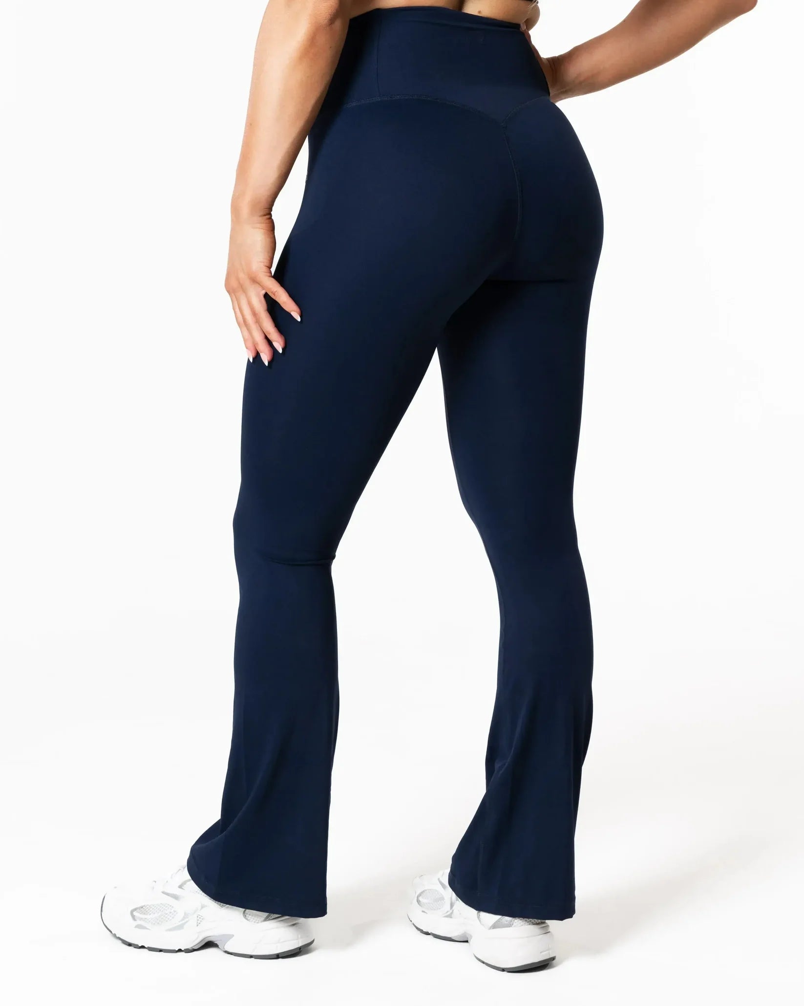 Relode Clean Tights/Træningstights Flared Petite - Mørkeblå