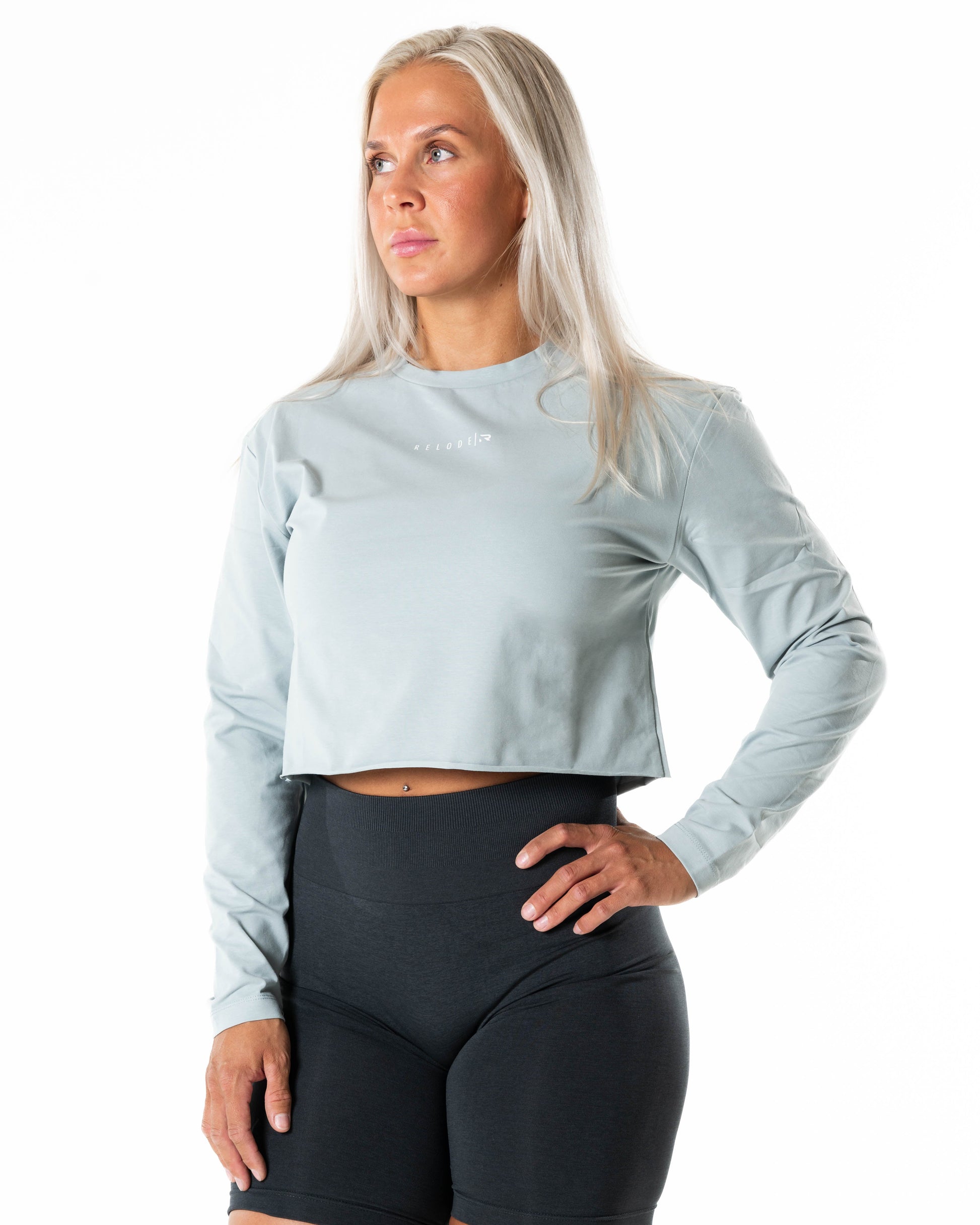 RELODE Evo Longsleeve/Träningströja - Blå