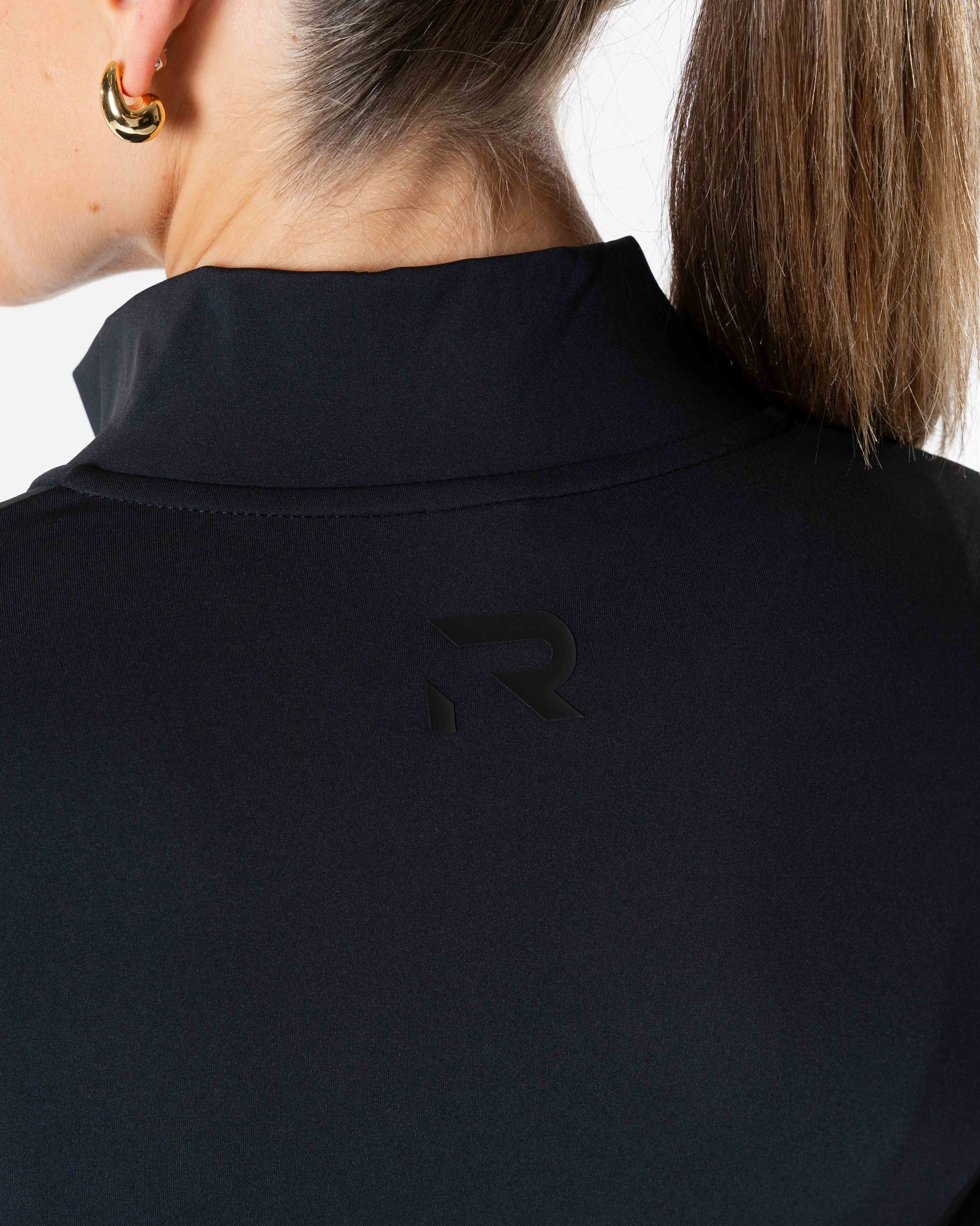 RELODE Clean Zip Langærmet/Træningstrøje - Sort