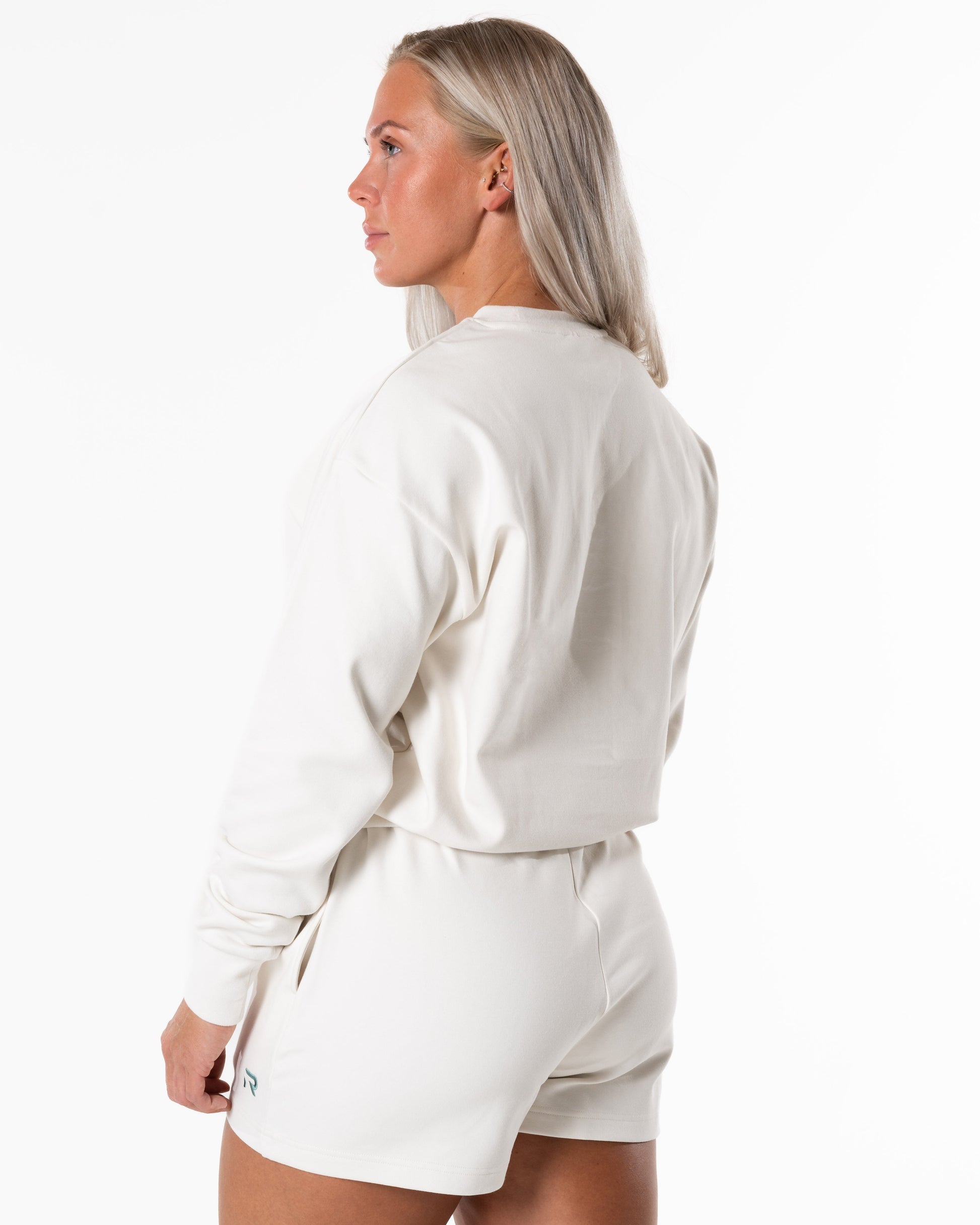 RELODE Klassisk Sweatshirt/Træningstrøje - Off White