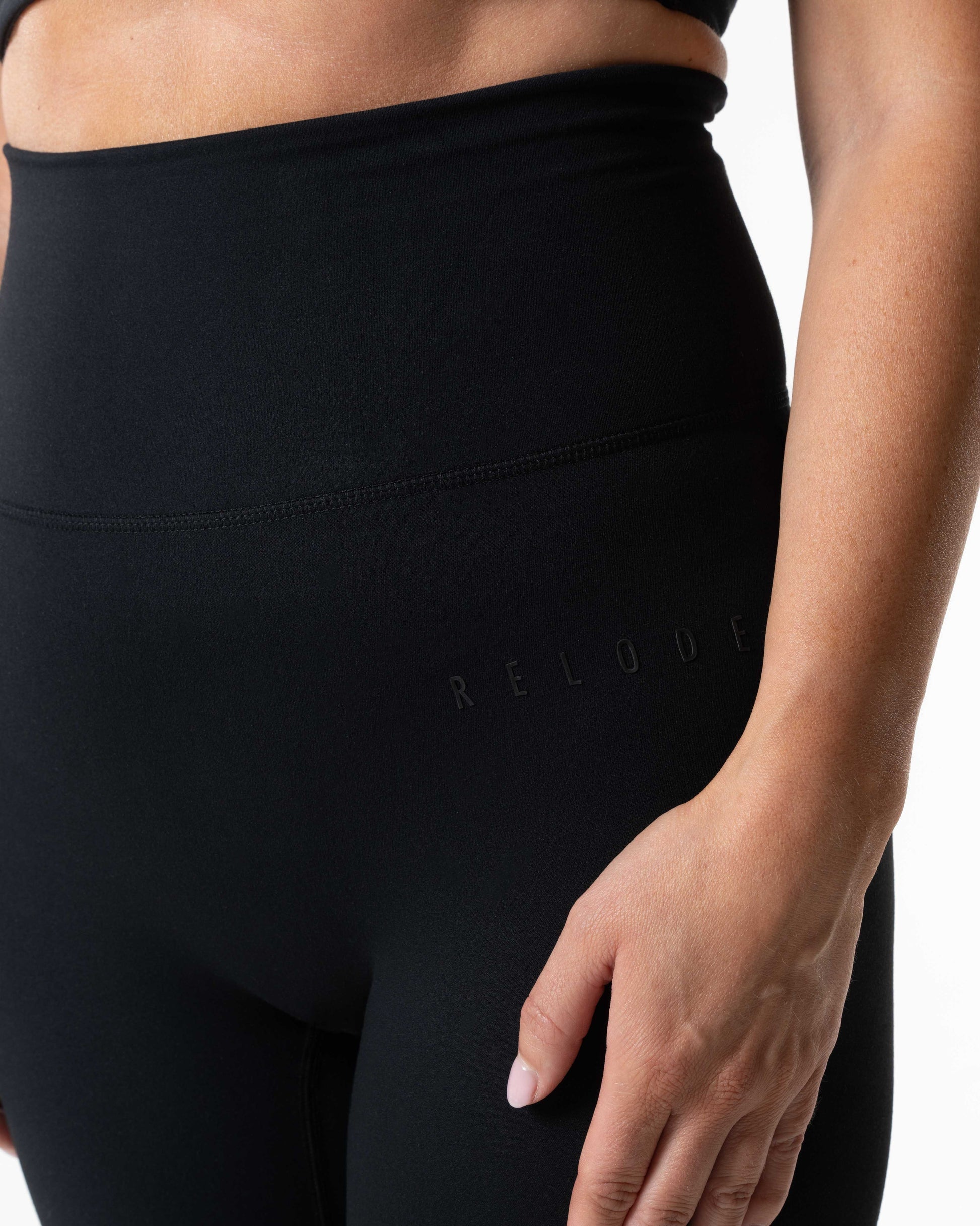 RELODE Clean Tights/Træningstights Flared Petite - Sort