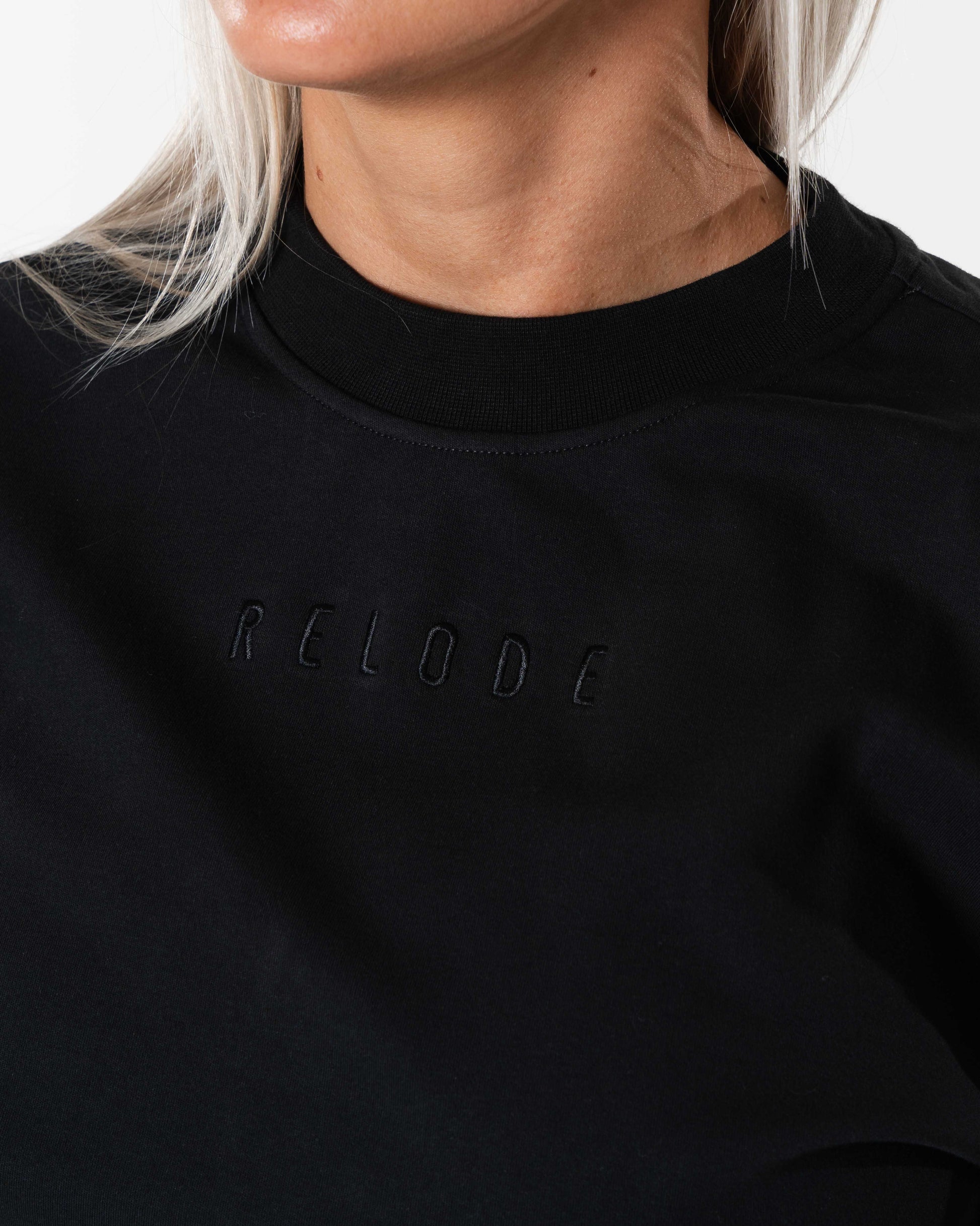 RELODE Maverick Dame Sweatshirt/Træningssweatshirt - Sort