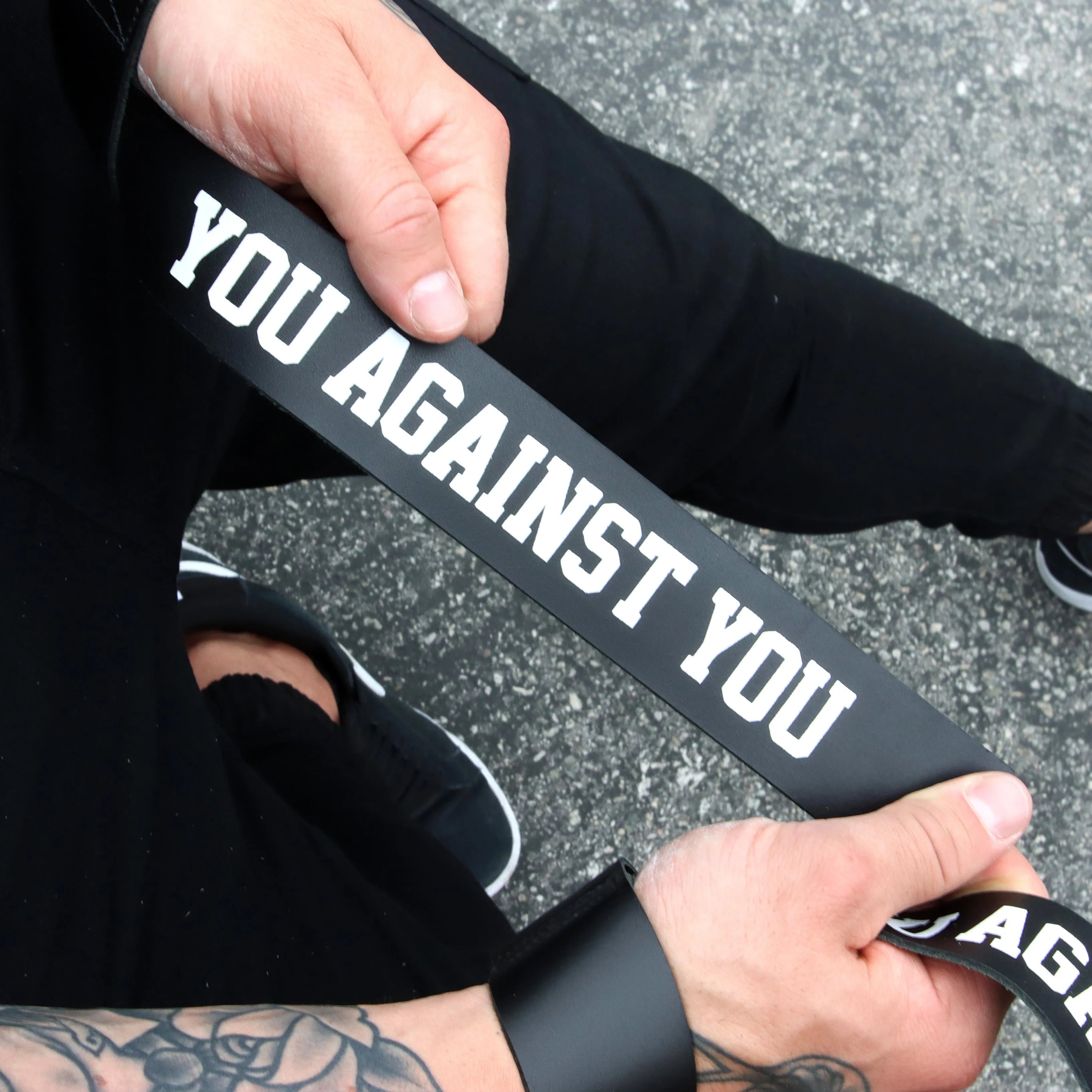 You Against You U/U Lifting Straps