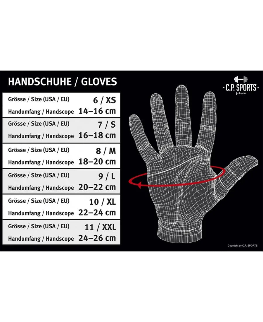 C.P. Sports Iron Glove Comfort, pink