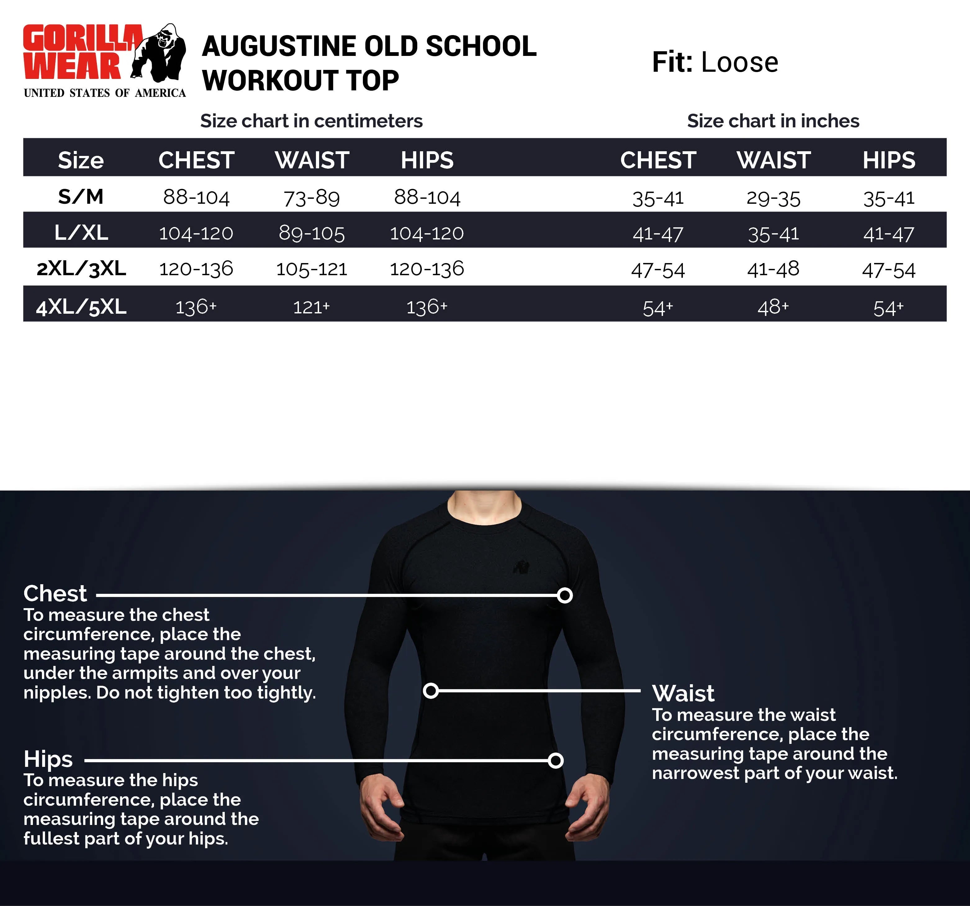 Gorilla Wear Augustine Old School Work Out Top T-shirt, armygrøn