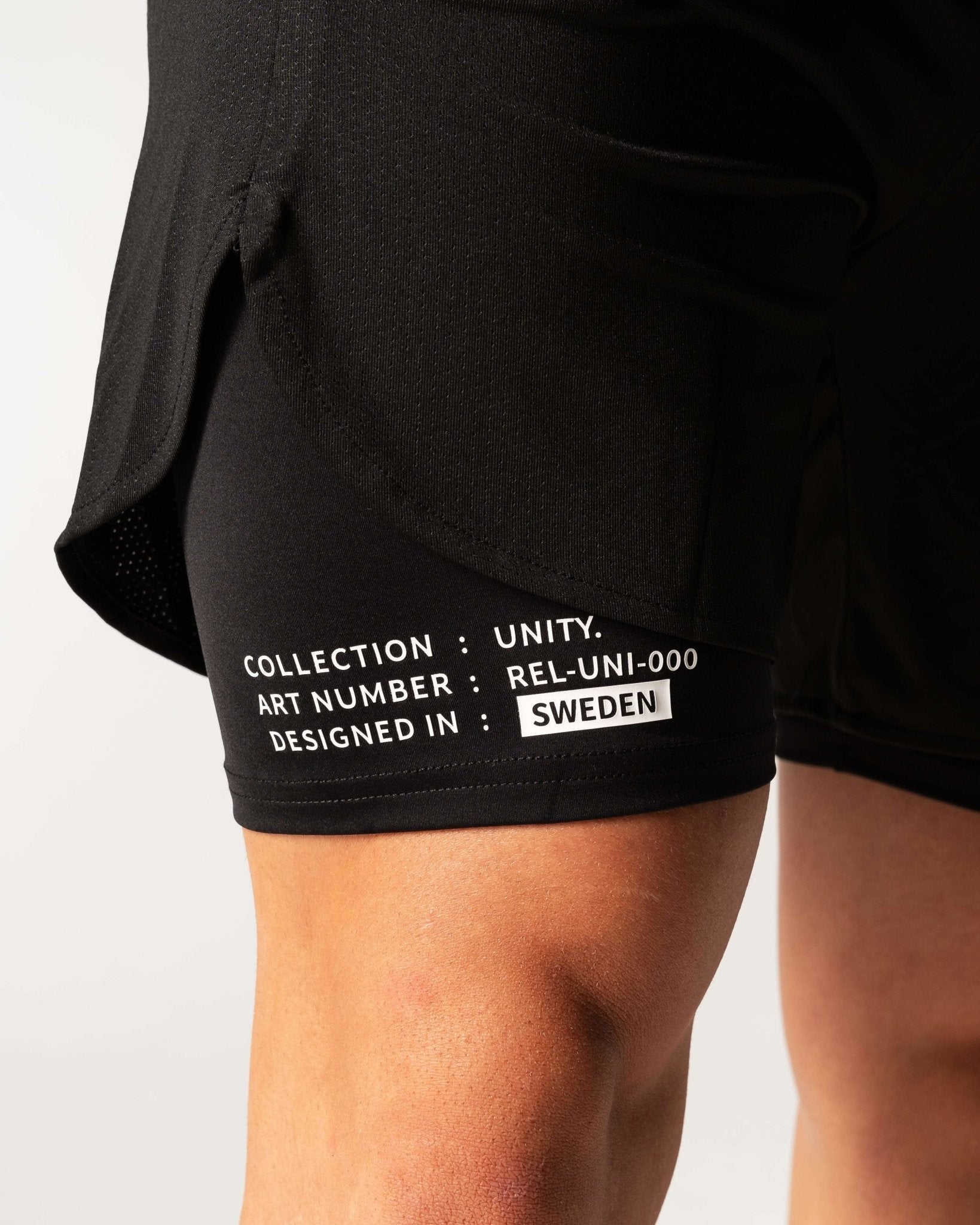 RELODE Unity Shorts/Træningsshorts - Sort